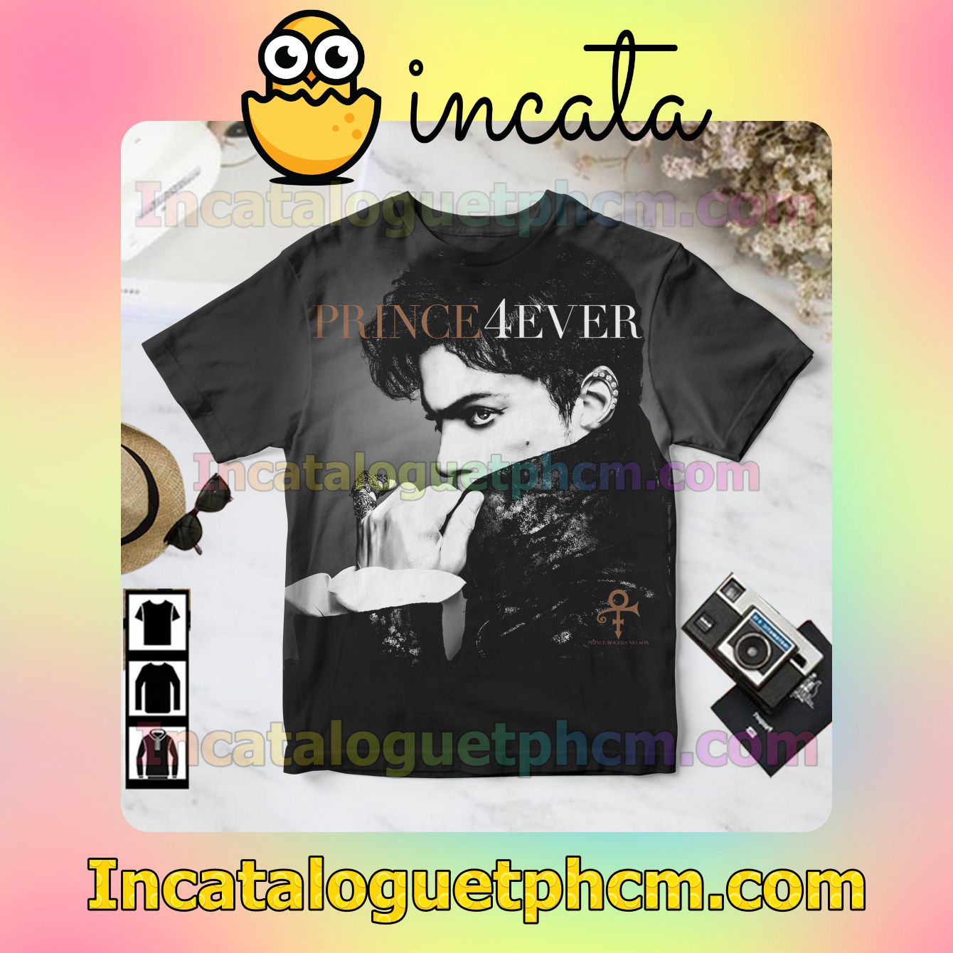 Prince 4ever Album Cover Gift Shirt