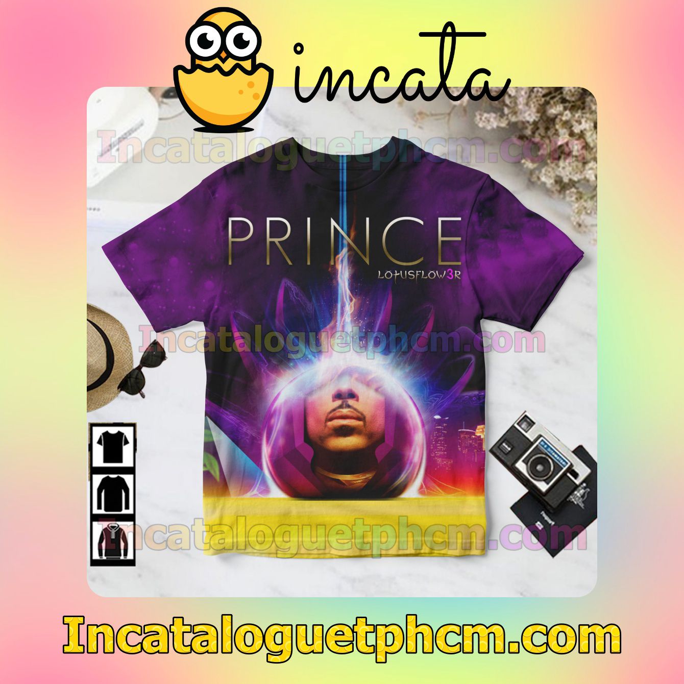 Prince Lotusflow3r Album Cover Gift Shirt