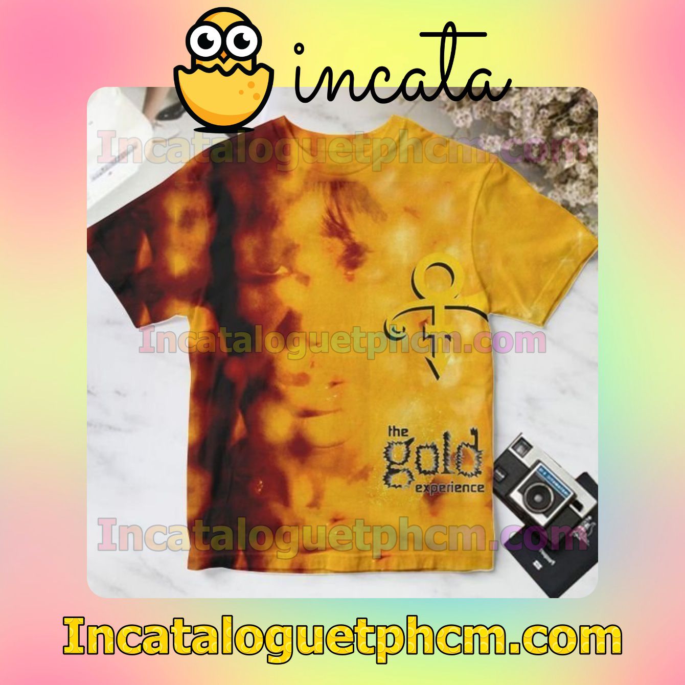 Prince The Gold Experience Album Cover Personalized Shirt