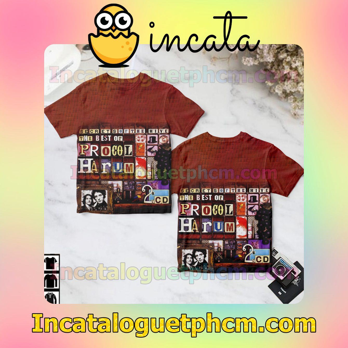 Procol Harum Secrets Of The Hive Album Cover Gift Shirt