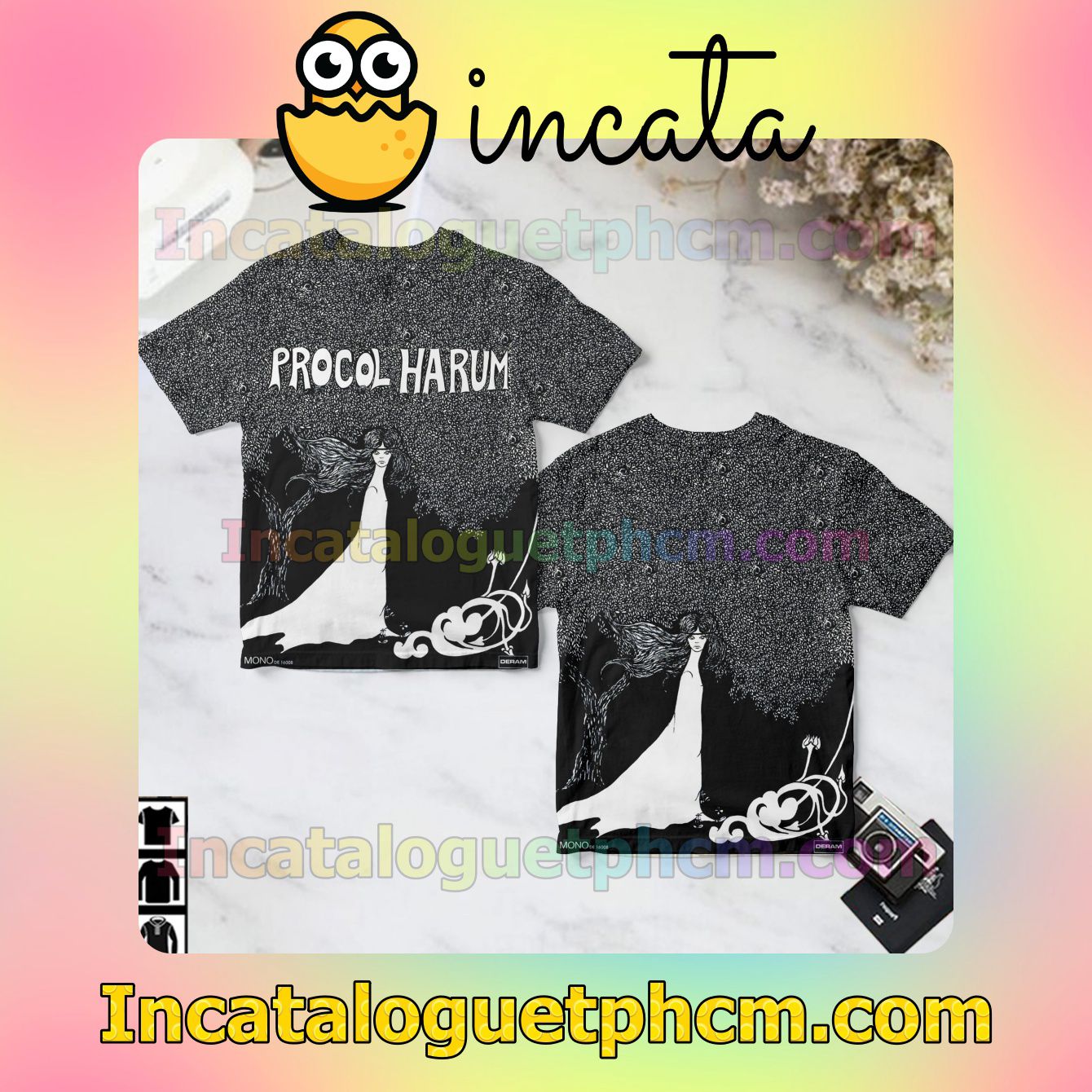 Procol Harum The Debut Studio Album Cover Gift Shirt