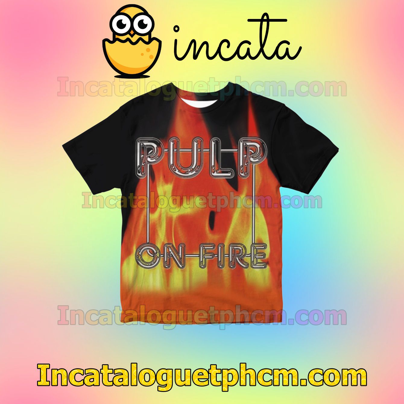 Pulp On Fire Album Cover Personalized Shirt