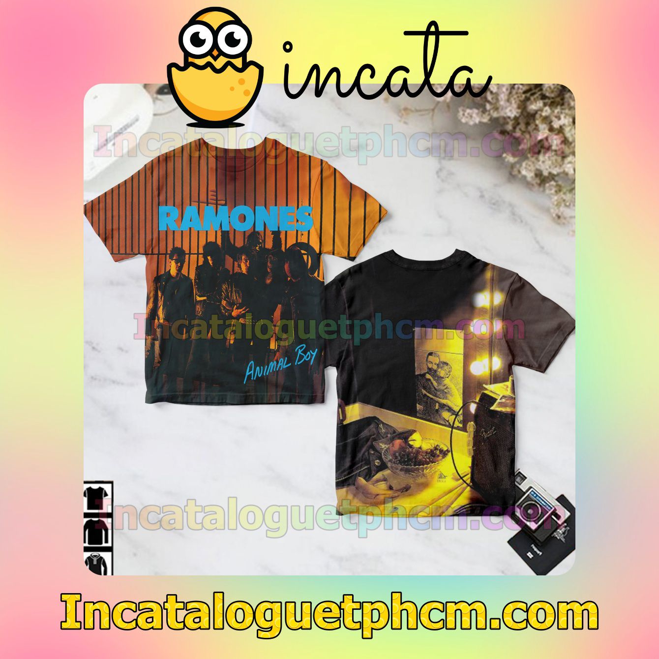 Ramones Animal Boy Album Cover Gift Shirt