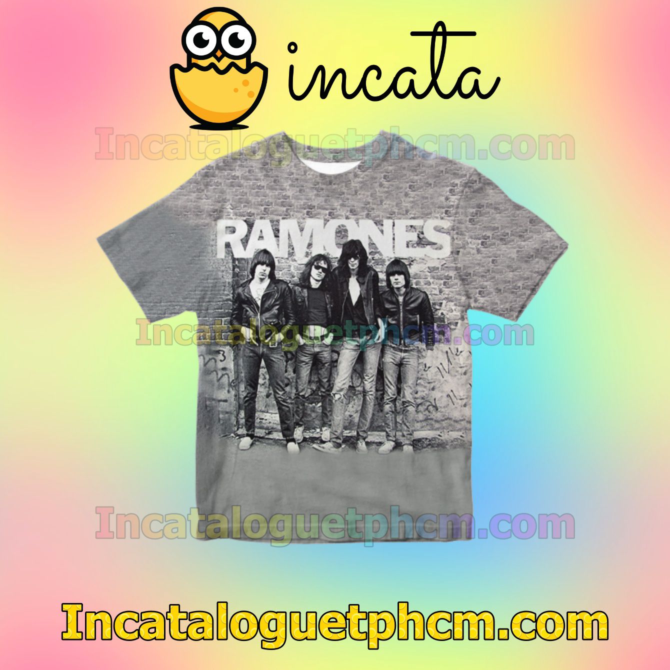 Ramones The Debut Studio Album Cover For Fan Personalized T-Shirt