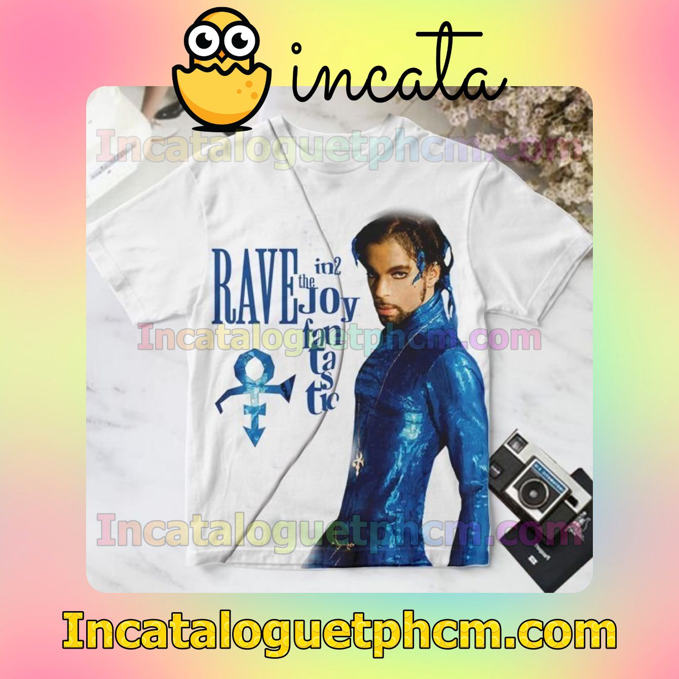 Rave In Joy Fantastic Album Cover White Personalized Shirt
