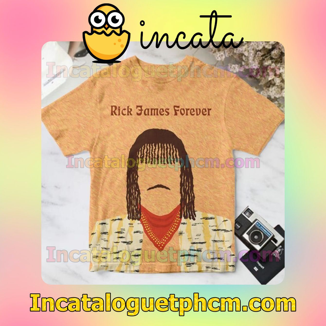 Rick James Forever Album Cover For Fan Shirt