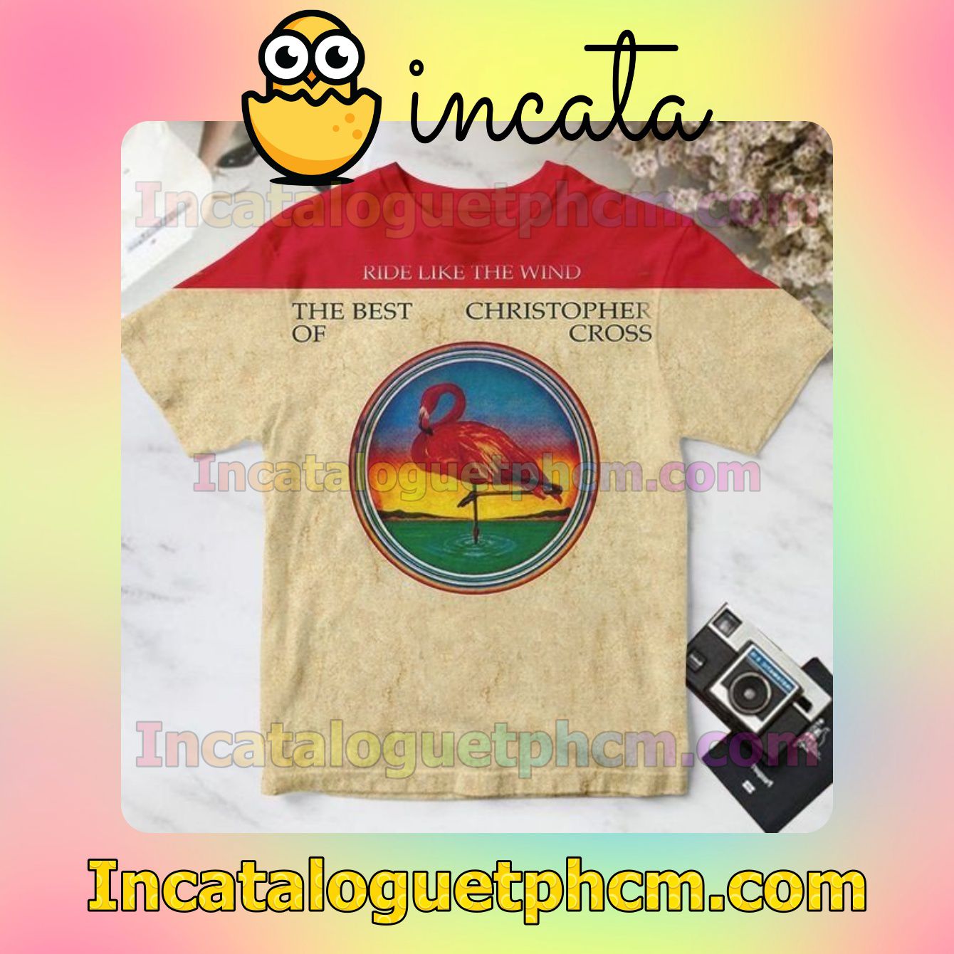 Ride Like The Wind The Best Of Christopher Cross Album Cover For Fan Personalized T-Shirt