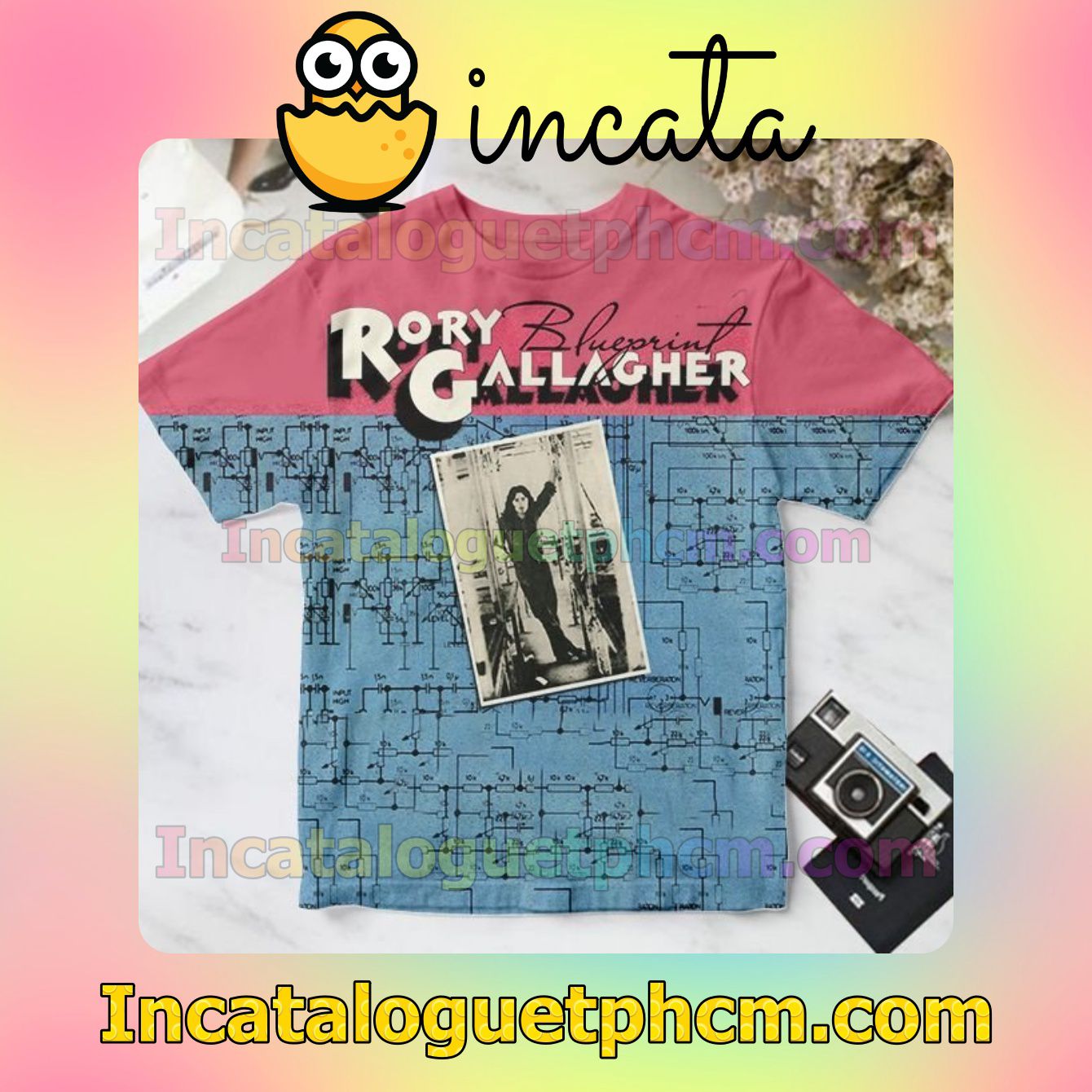 Rory Gallagher Blueprint Album Cover Personalized Shirt