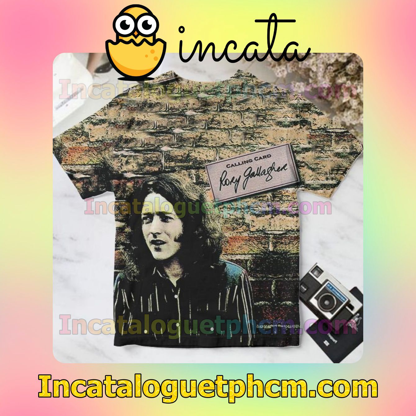 Rory Gallagher Calling Card Album Cover Personalized Shirt