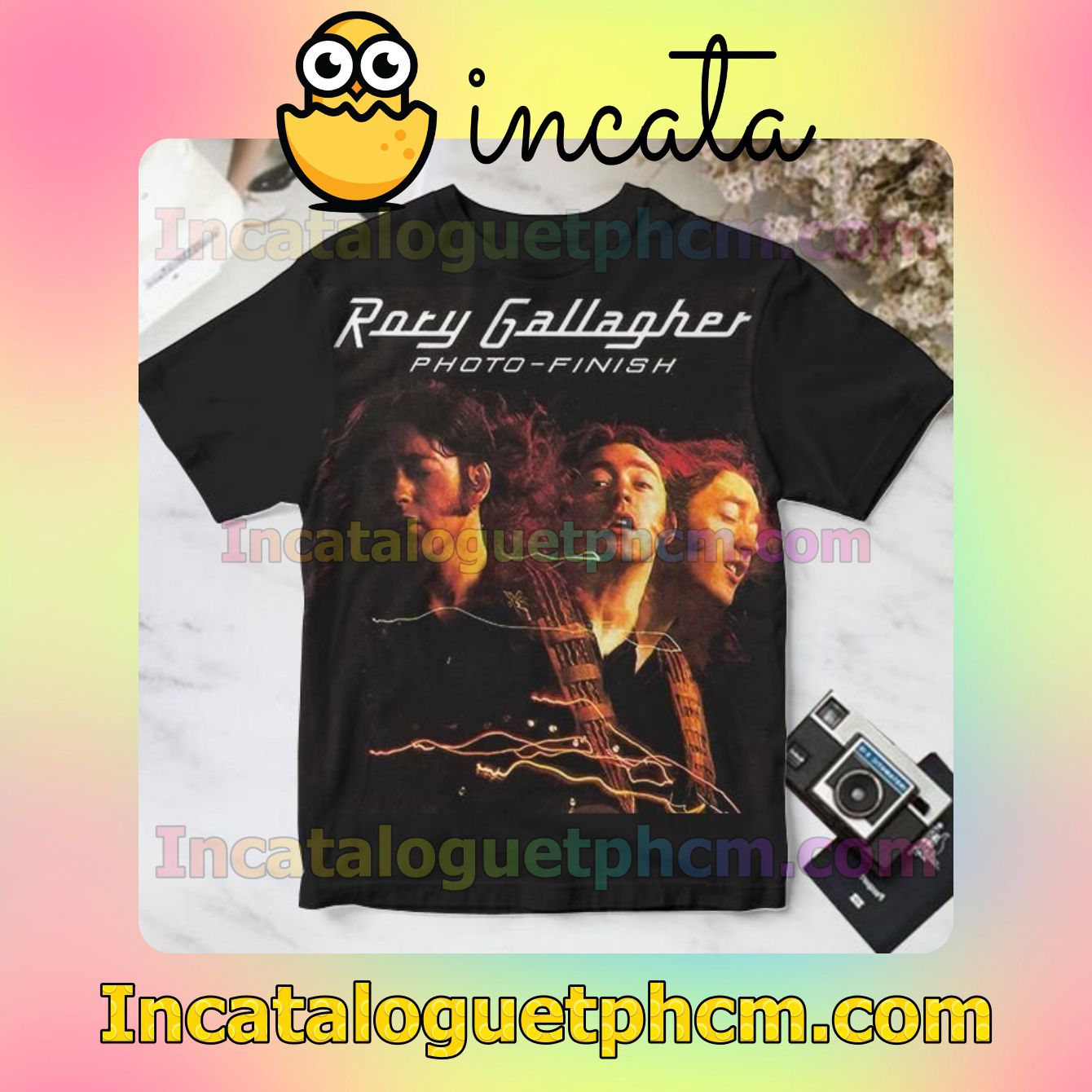 Rory Gallagher Photo Finish Album Cover Personalized Shirt