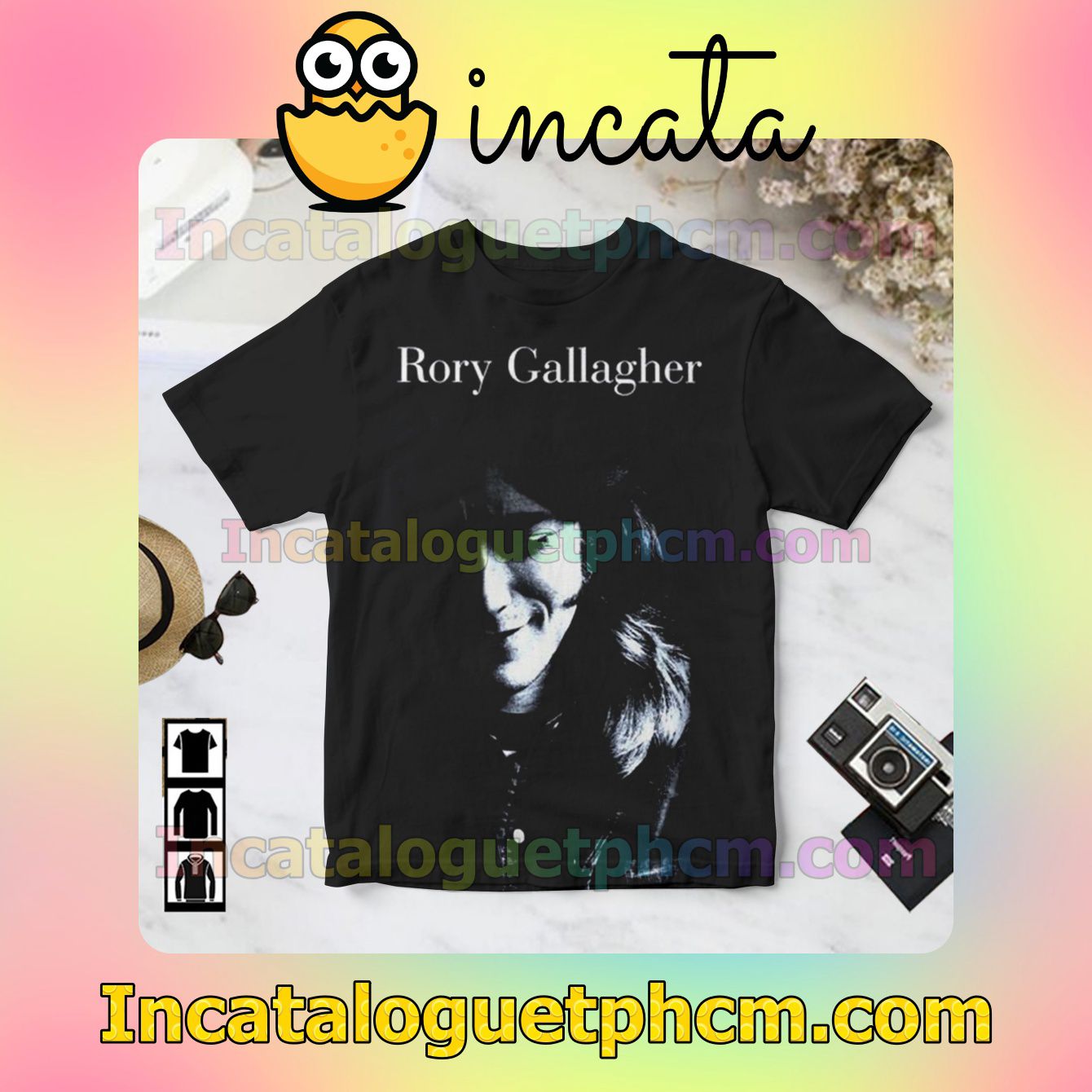 Rory Gallagher The Debut Solo Album Cover Gift Shirt