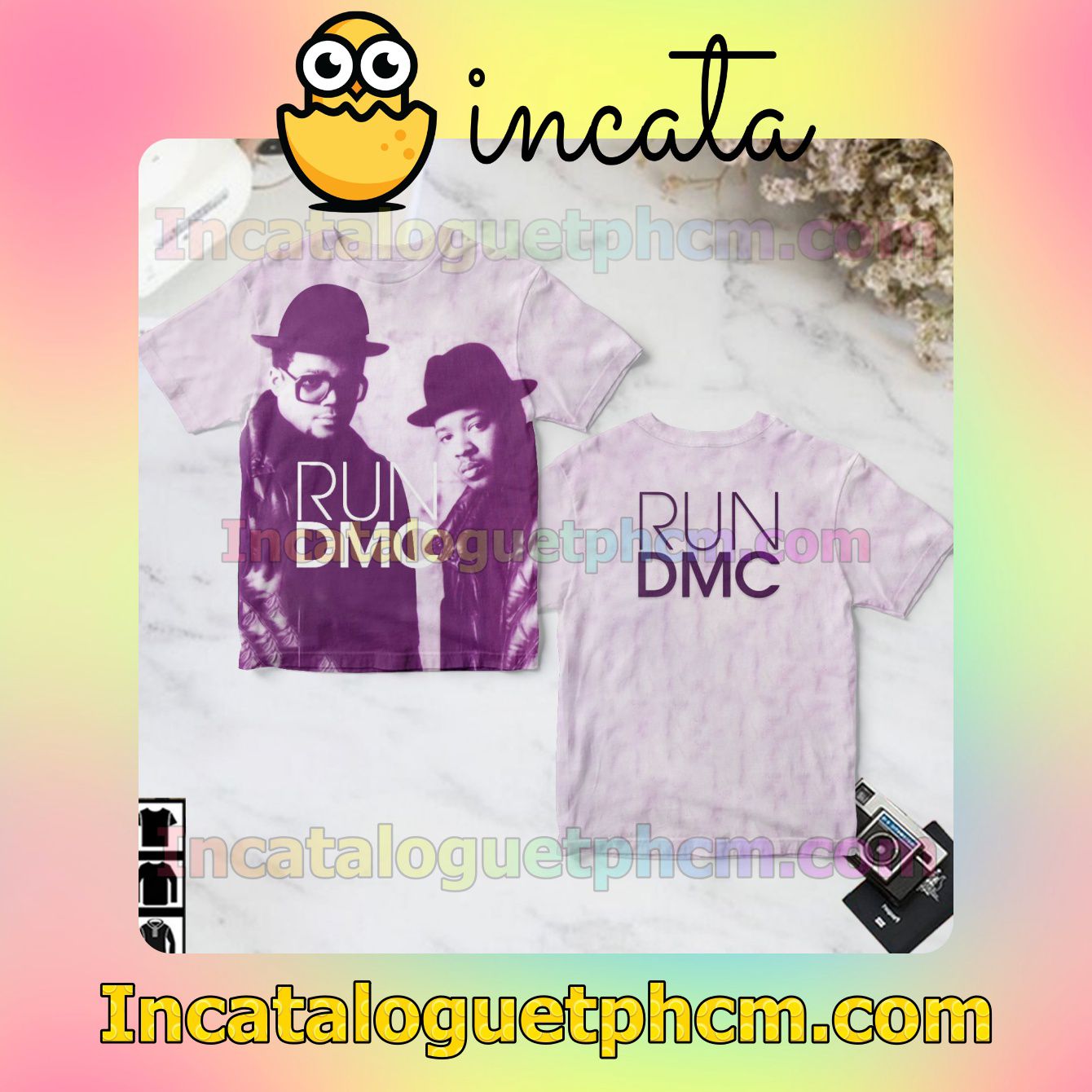 Run Dmc Hip Hop Group Style 2 Gift Shirt
