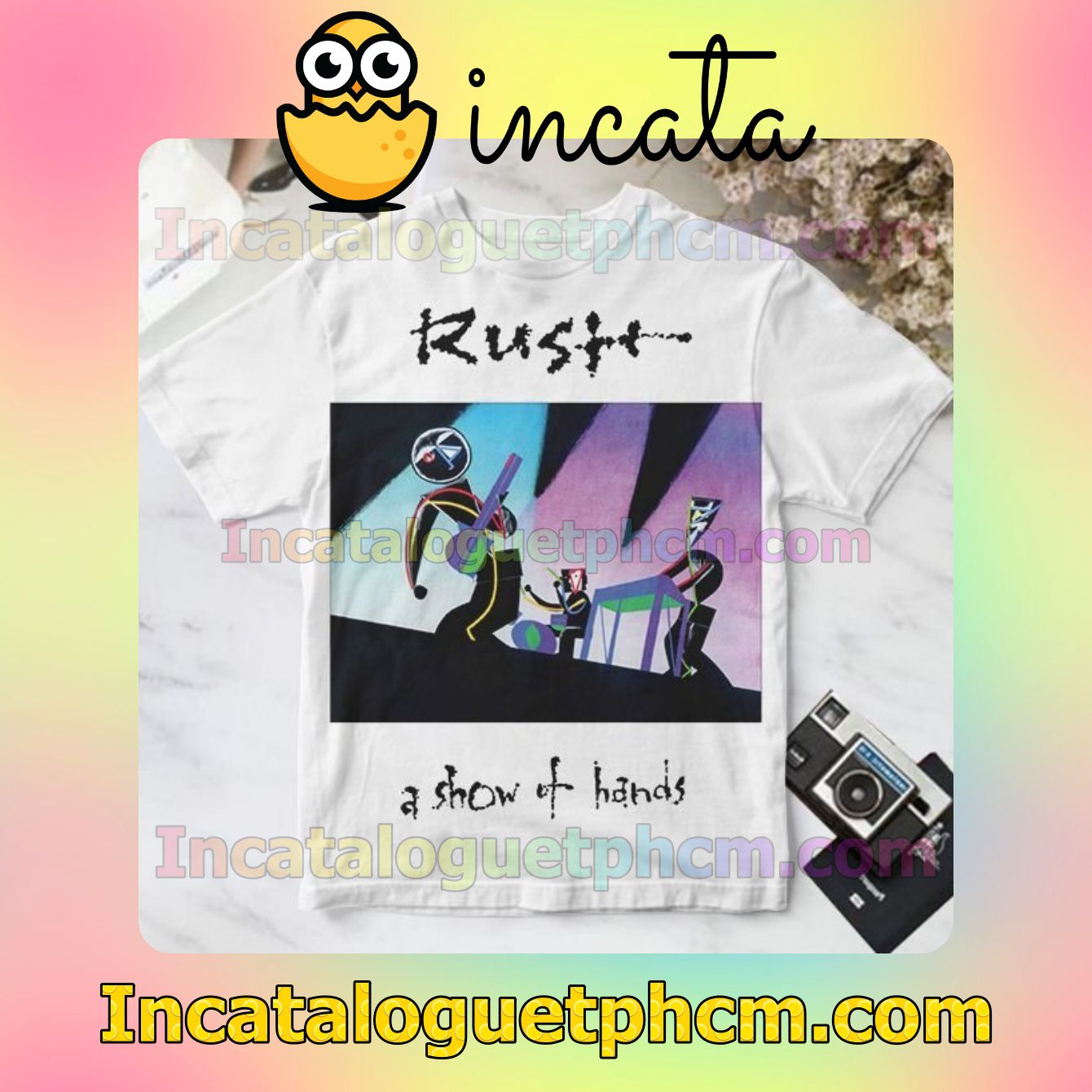 Rush A Show Of Hands Album Cover Personalized Shirt