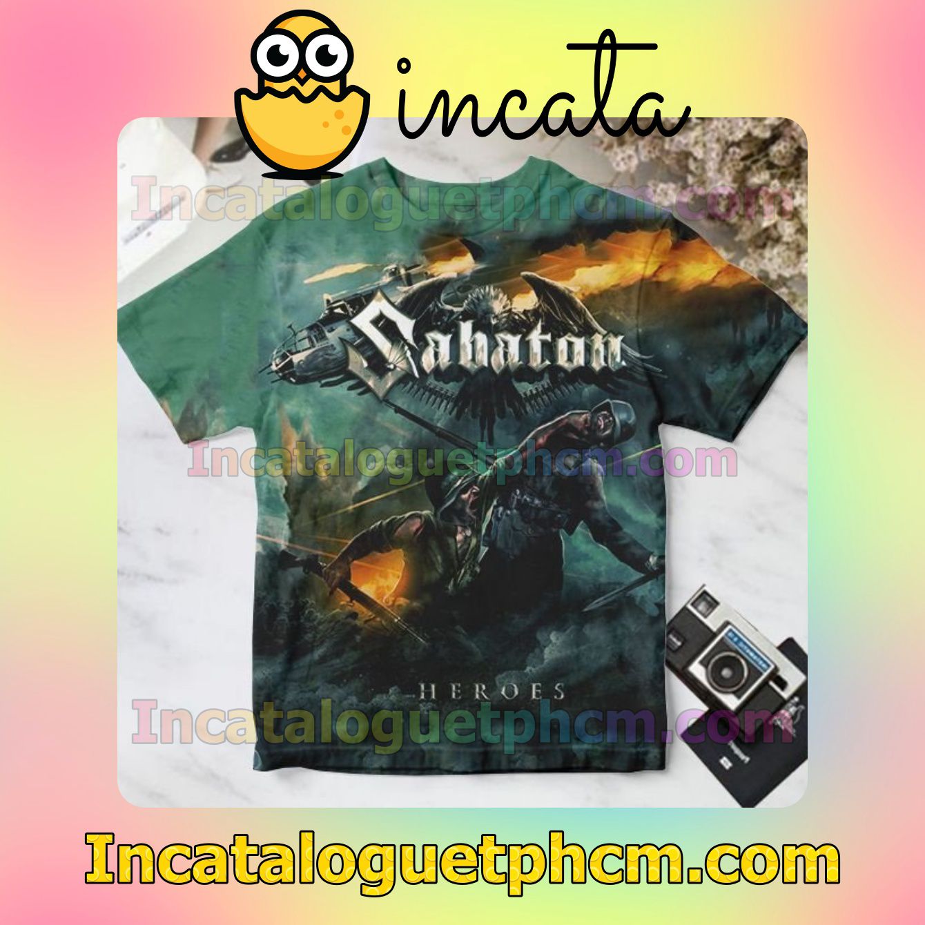 Sabaton Heroes Album Cover Personalized Shirt