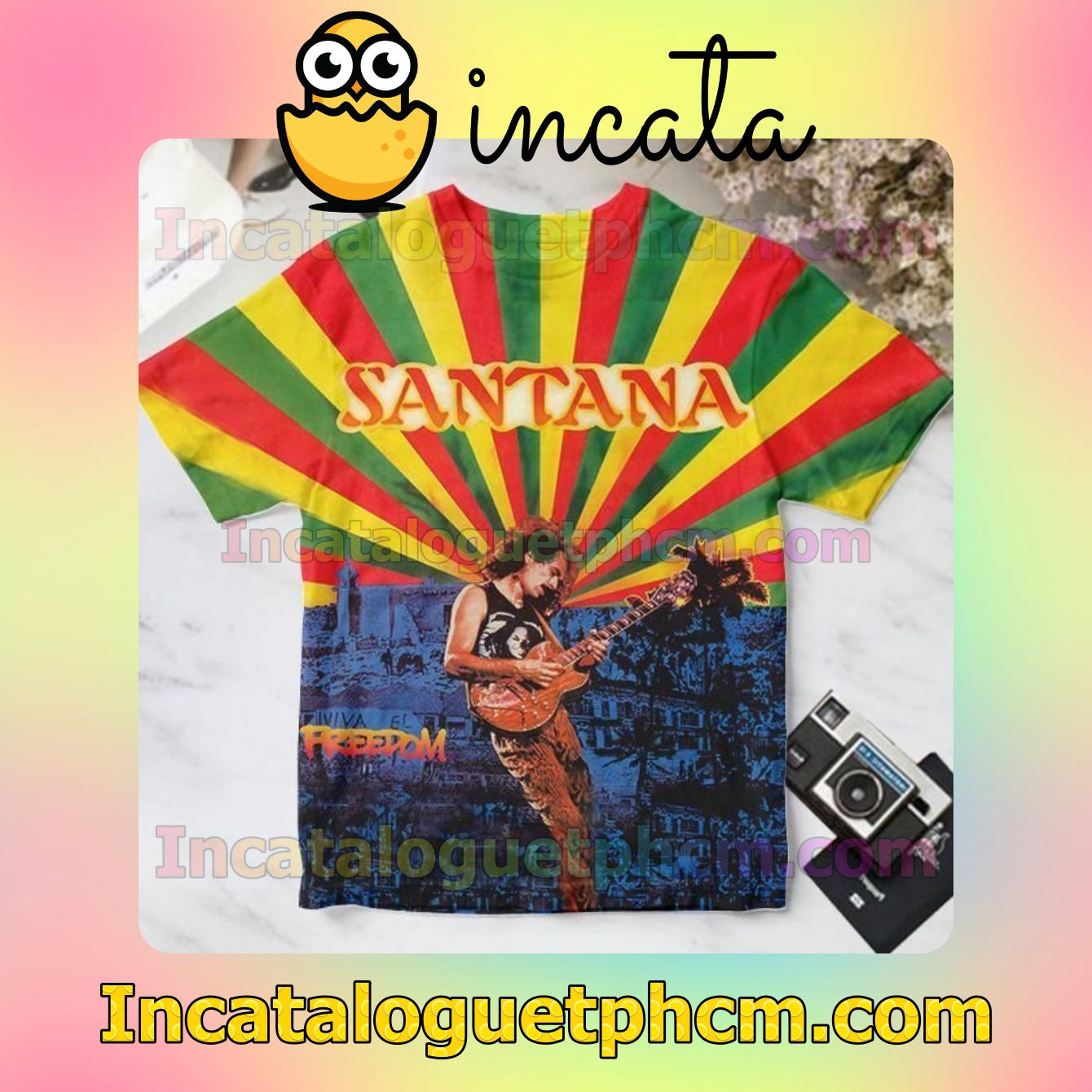Santana Freedom Album Cover Personalized Shirt