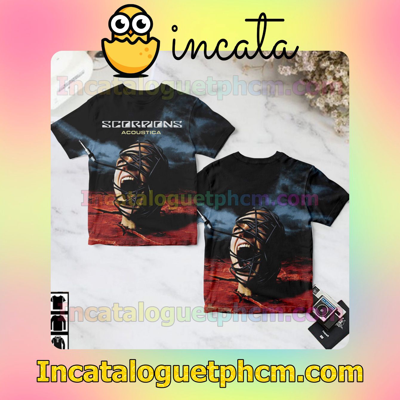 Scorpions Acoustica Album Cover Gift Shirt