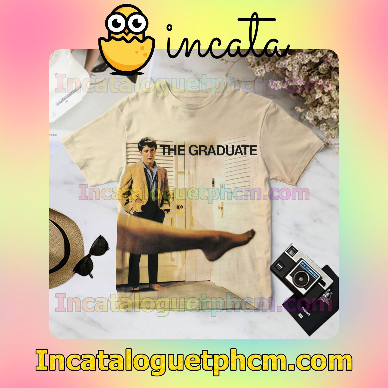 Simon And Garfunkel The Graduate Album Cover For Fan Shirt