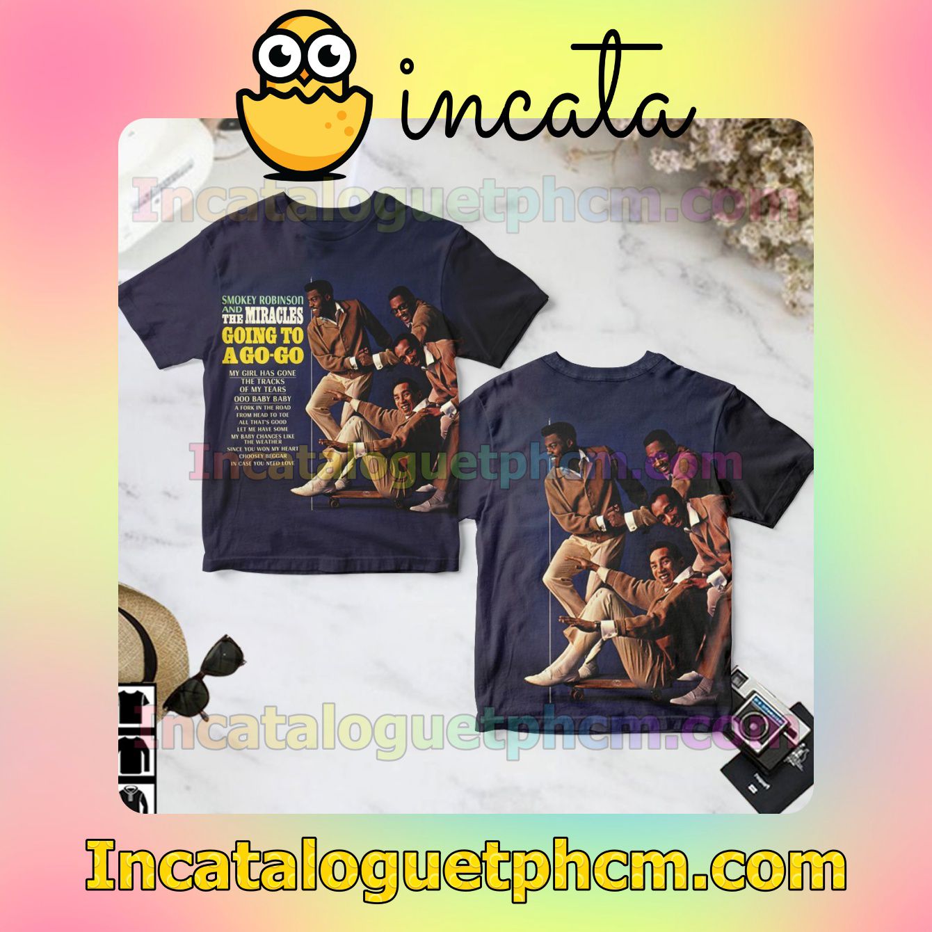Smokey Robinson And The Miracles Going To A Go-go Album Cover Gift Shirt