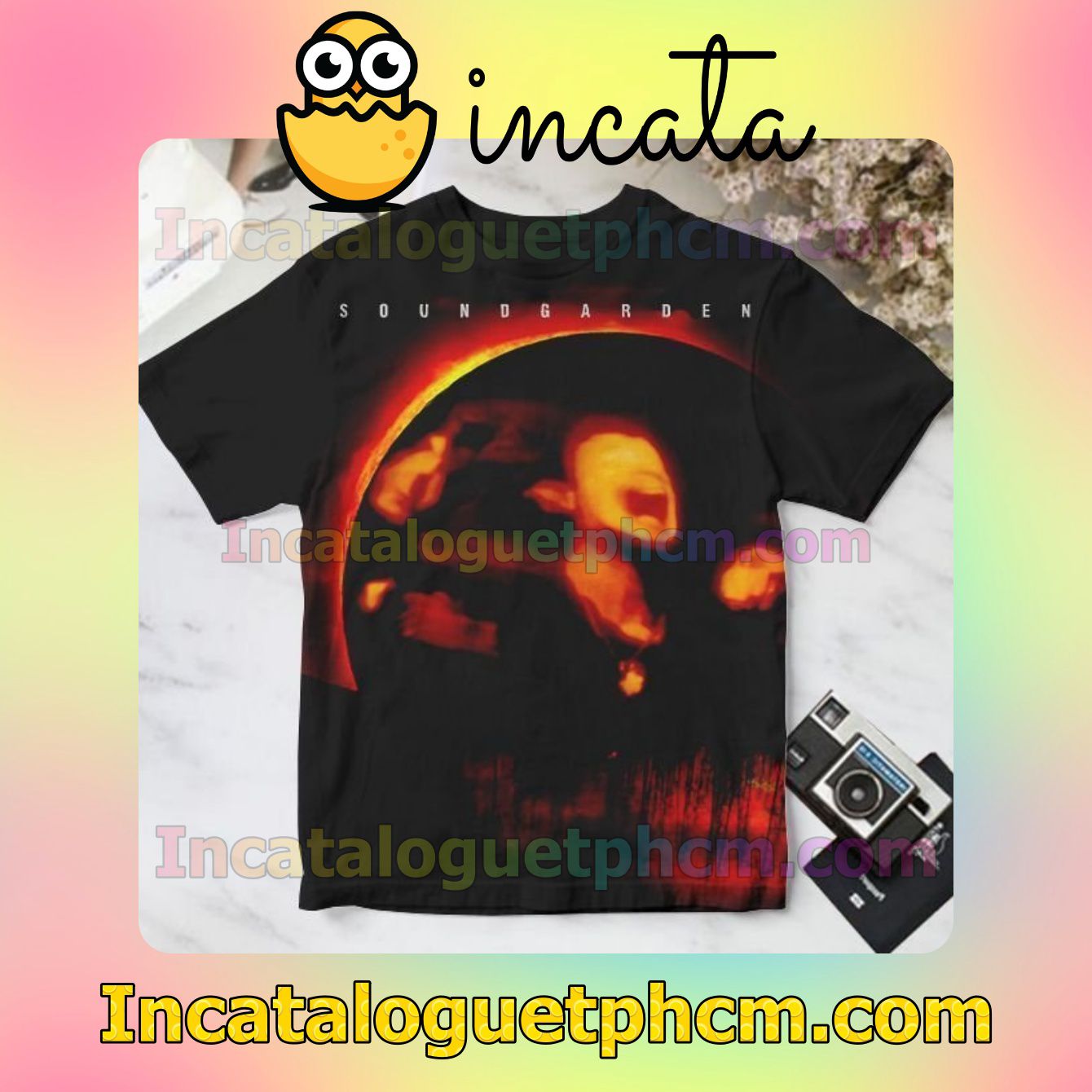 Soundgarden Superunknown Album Cover Black Personalized Shirt