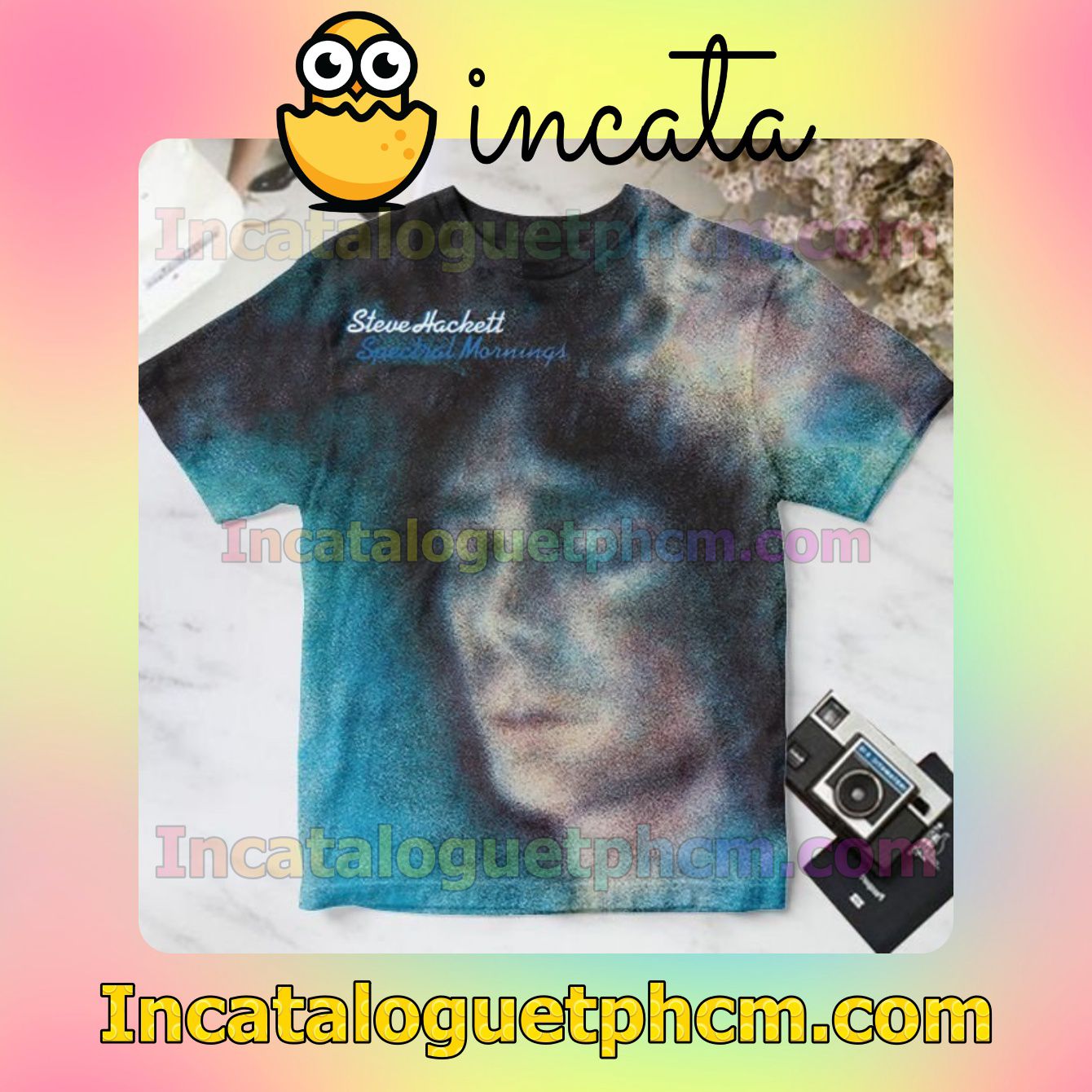 Spectral Mornings Album Cover By Steve Hackett Personalized Shirt