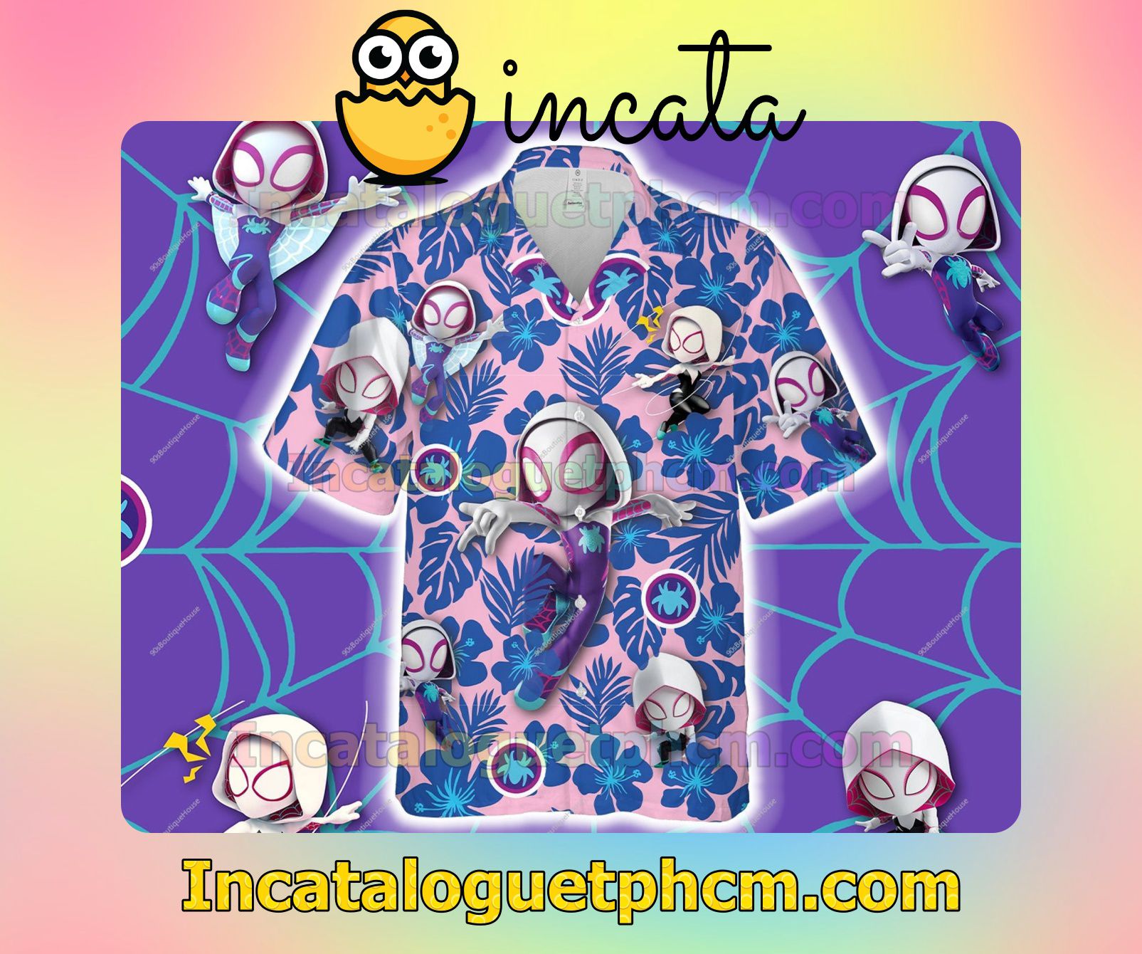 Spider Gwen Beach Shirt