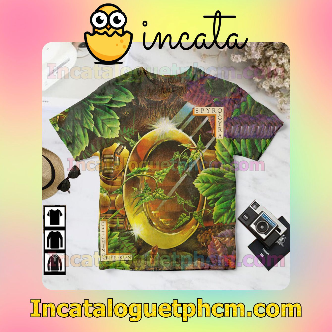 Spyro Gyra Catching The Sun Album Cover Gift Shirt