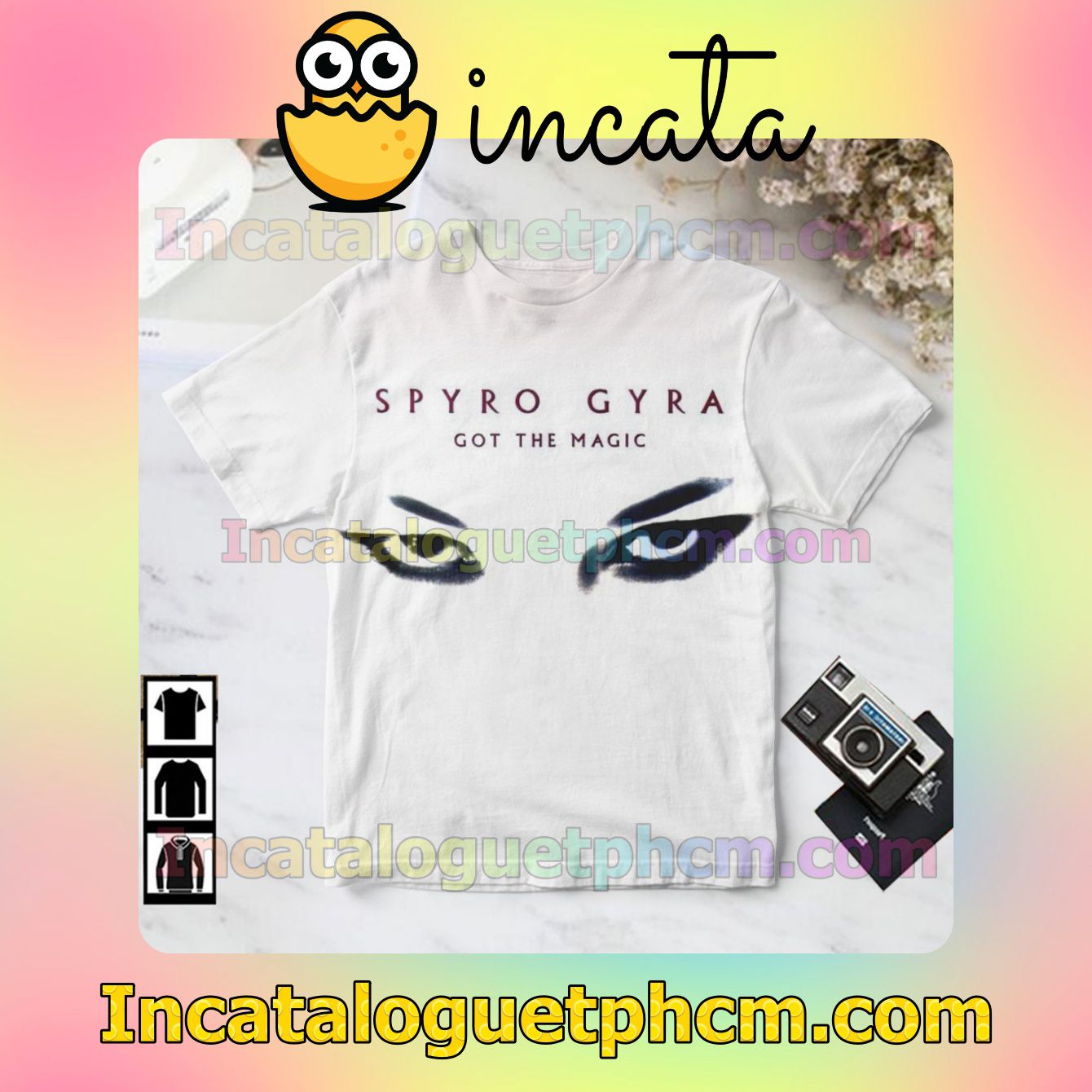Spyro Gyra Got The Magic Album Cover White Gift Shirt
