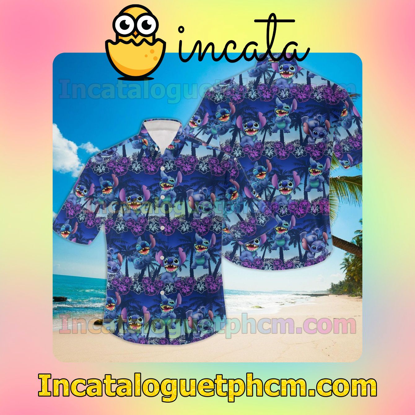 Stitch Beach Shirt