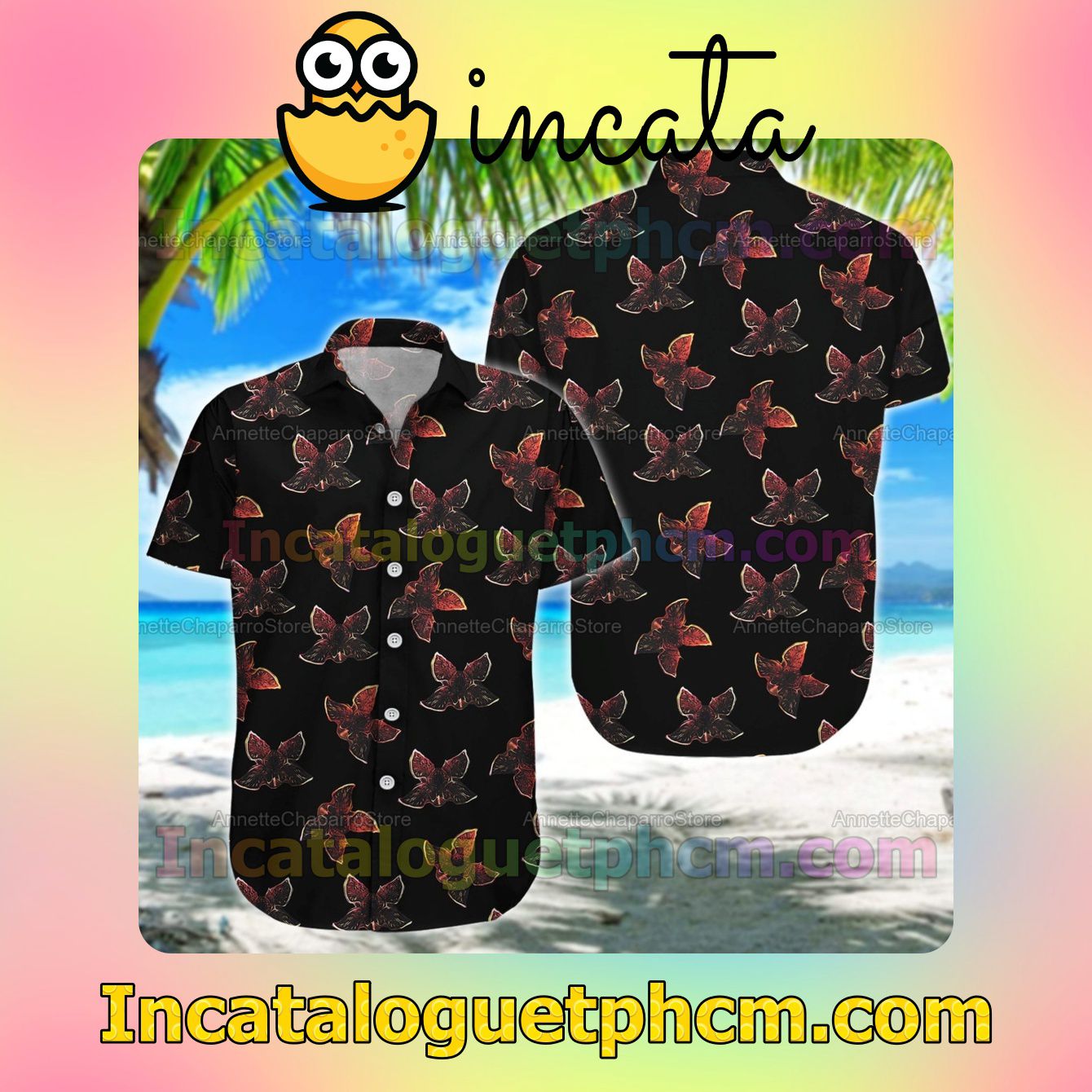 Stranger Things Beach Shirt