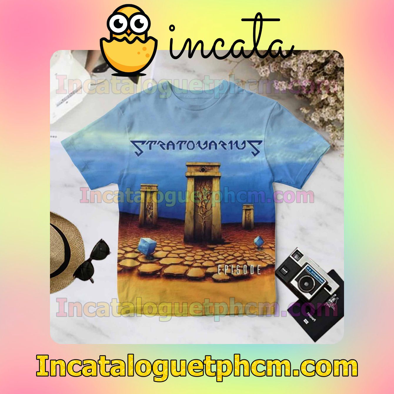 Stratovarius Episode Album Cover For Fan Shirt