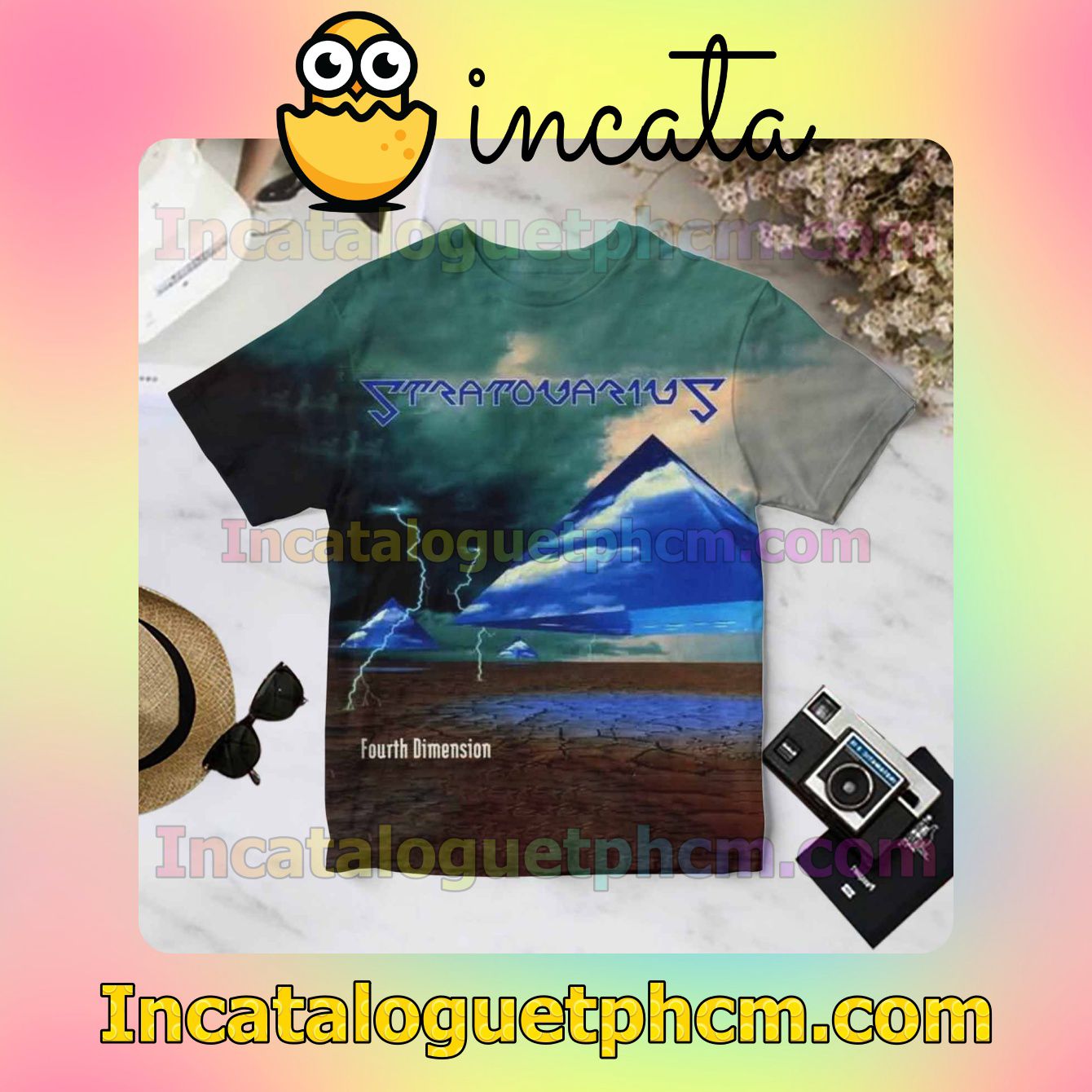 Stratovarius Fourth Dimension Album Cover For Fan Shirt