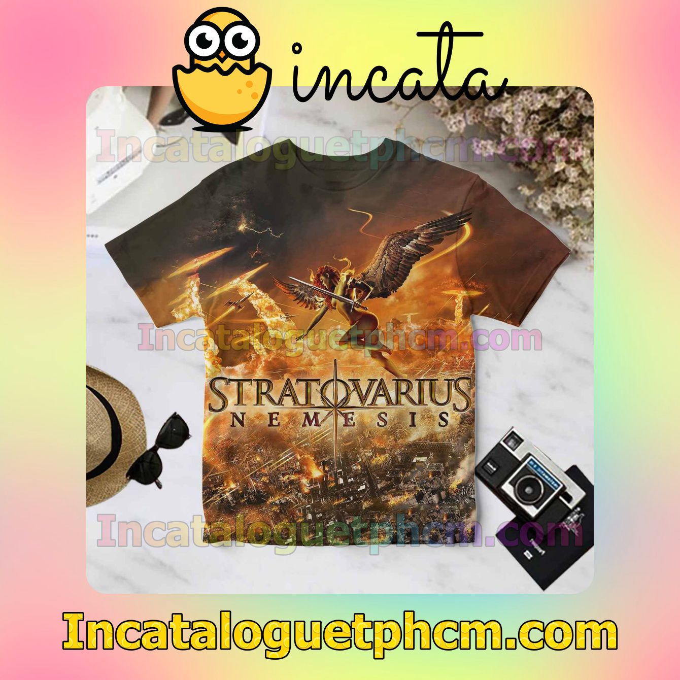 Stratovarius Nemesis Album Cover For Fan Shirt