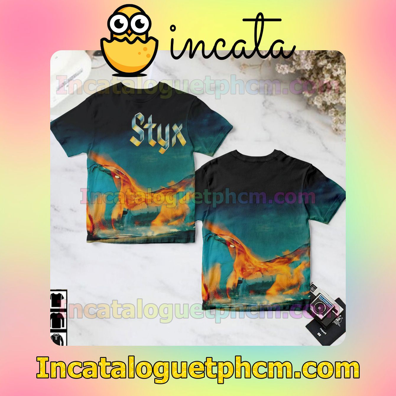 Styx Equinox Album Cover Gift Shirt
