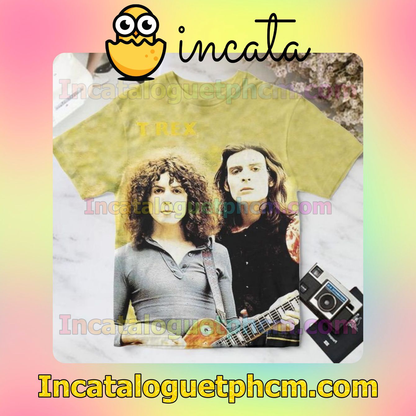 T. Rex 1970 Album Cover For Fan Personalized T-Shirt