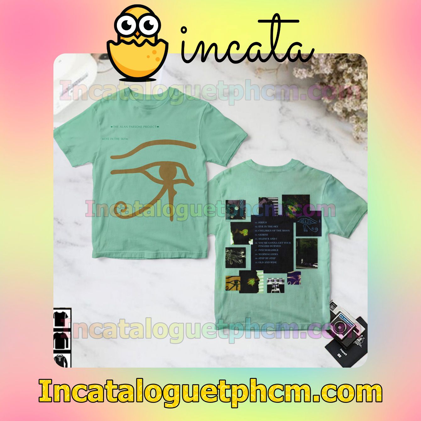 The Alan Parsons Project Eye In The Sky Album Cover Gift Shirt