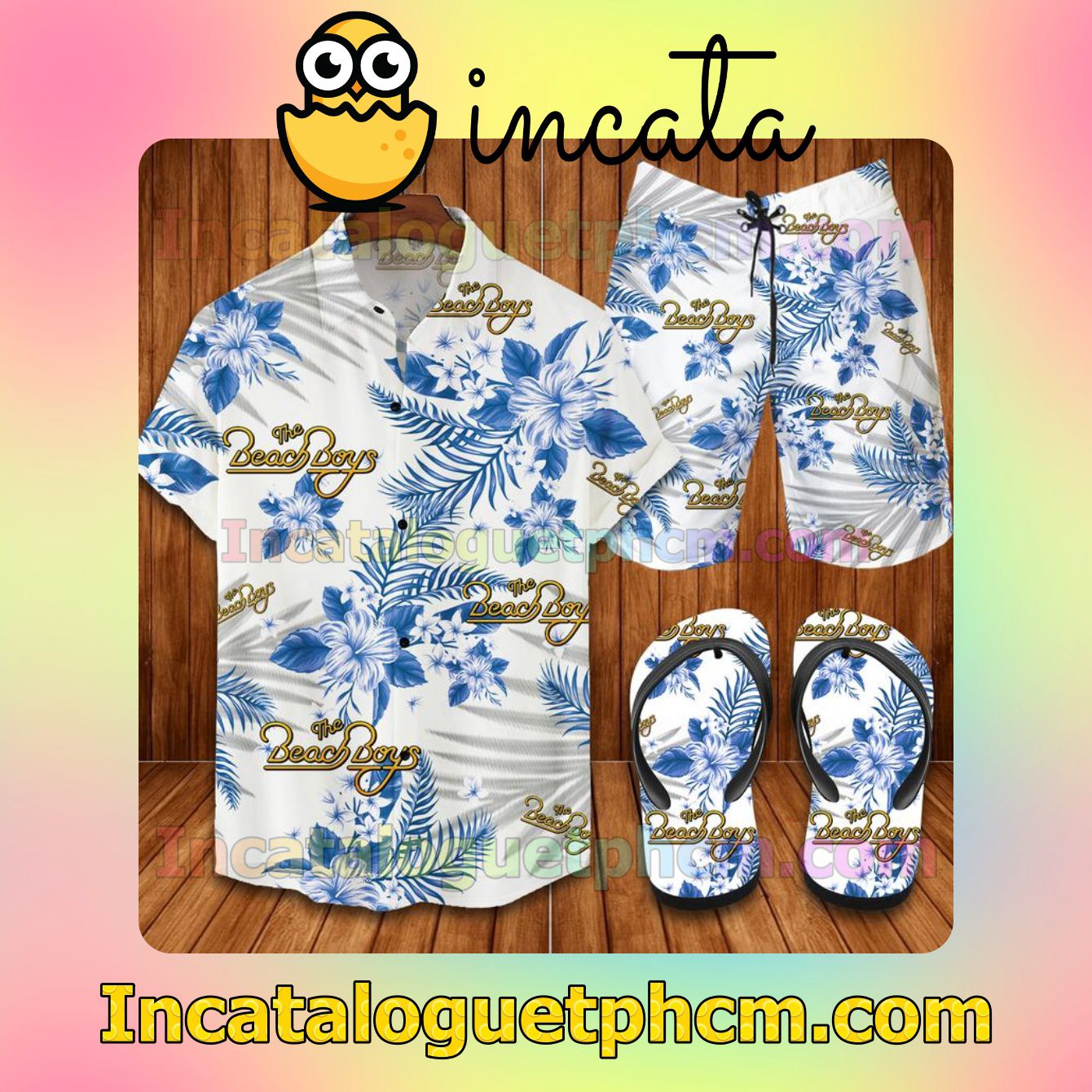 The Beach Boys Aloha Shirt And Shorts
