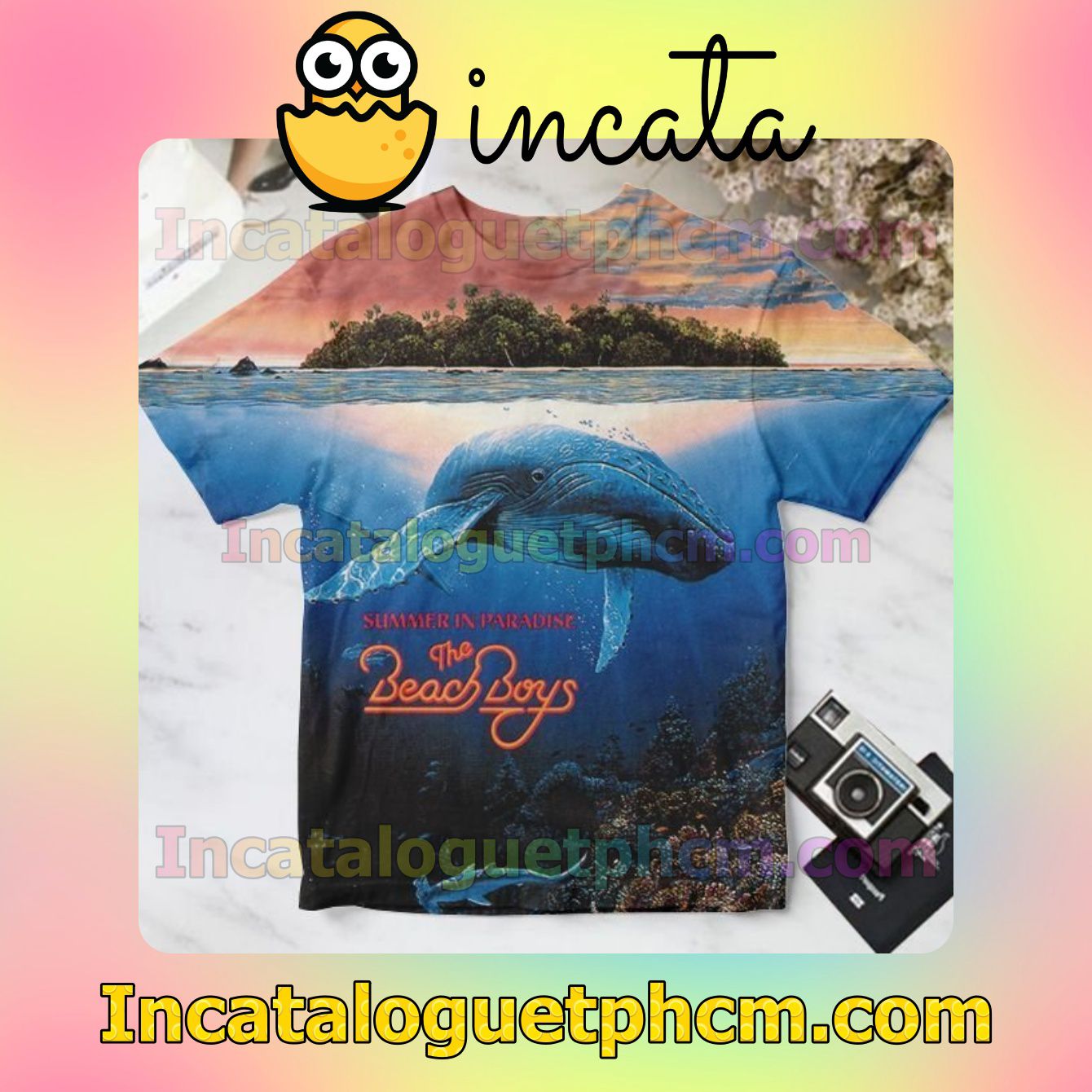 The Beach Boys Summer In Paradise Album Cover Personalized Shirt