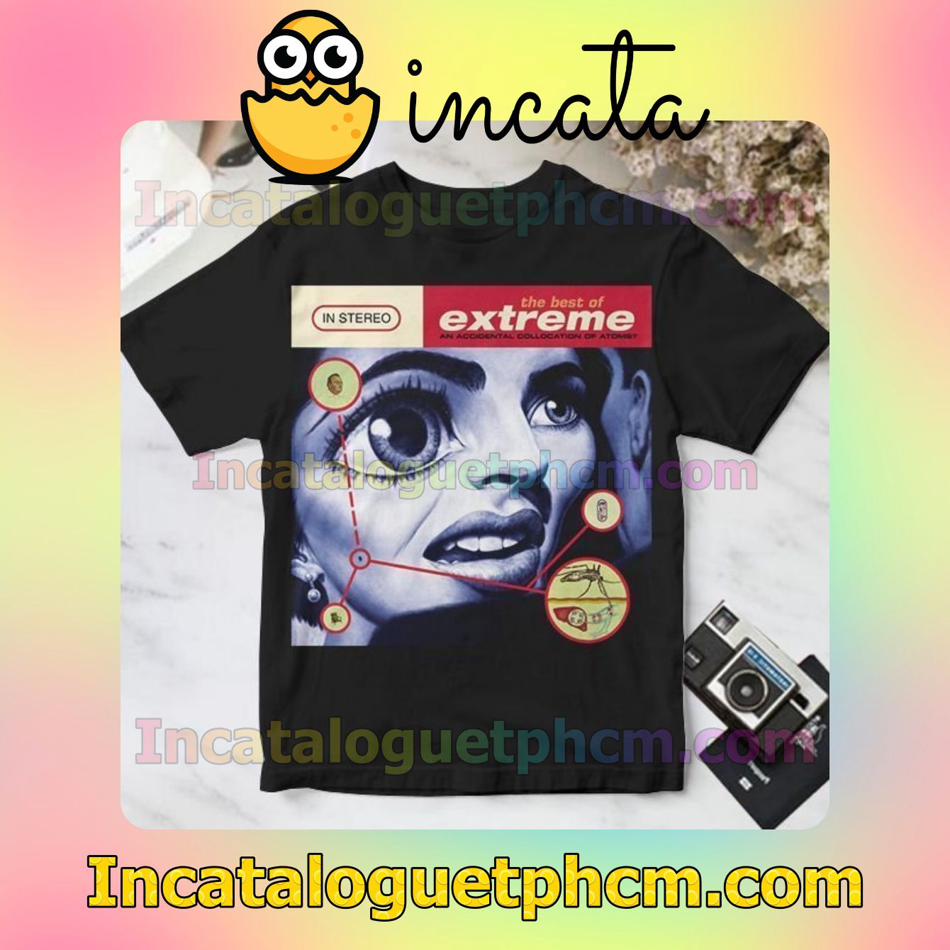 The Best Of Extreme An Accidental Collocation Of Atoms Album Cover Black Personalized Shirt