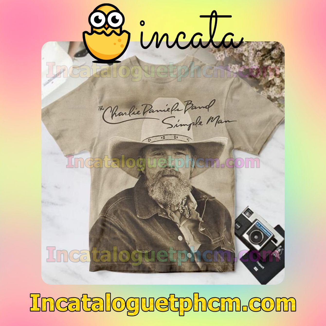 The Charlie Daniels Band Simple Man Album Cover Personalized Shirt