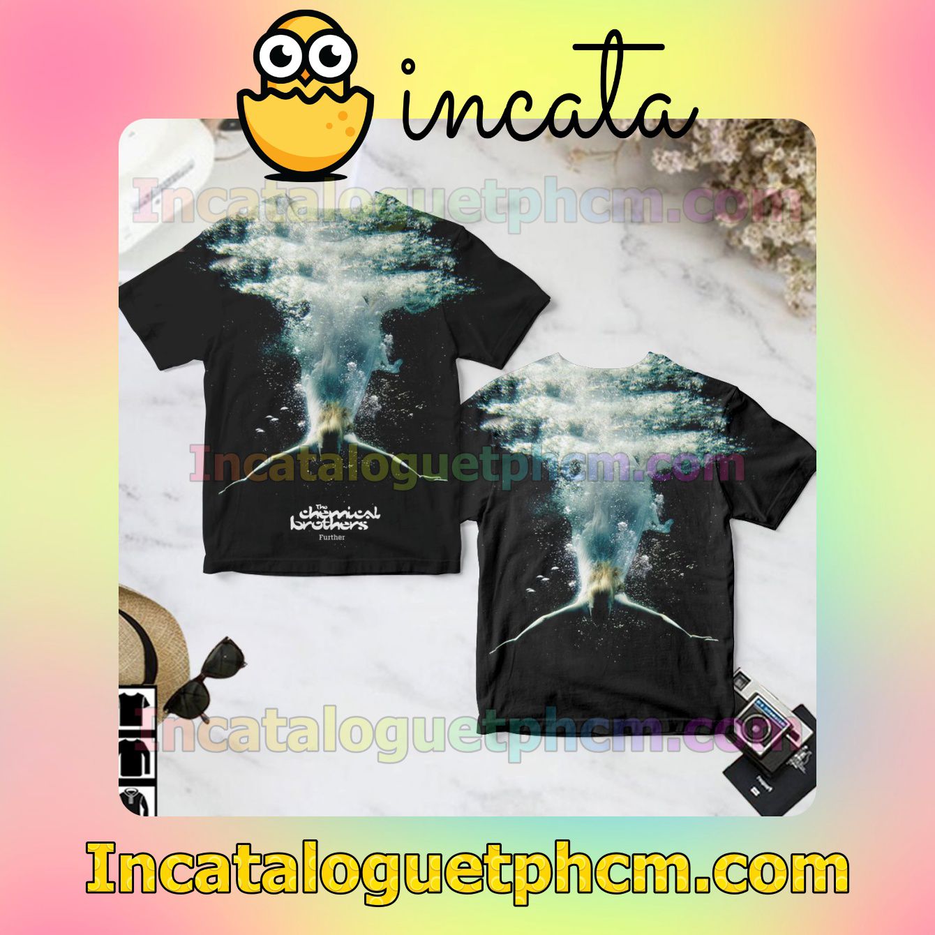 The Chemical Brothers Further Album Cover Gift Shirt