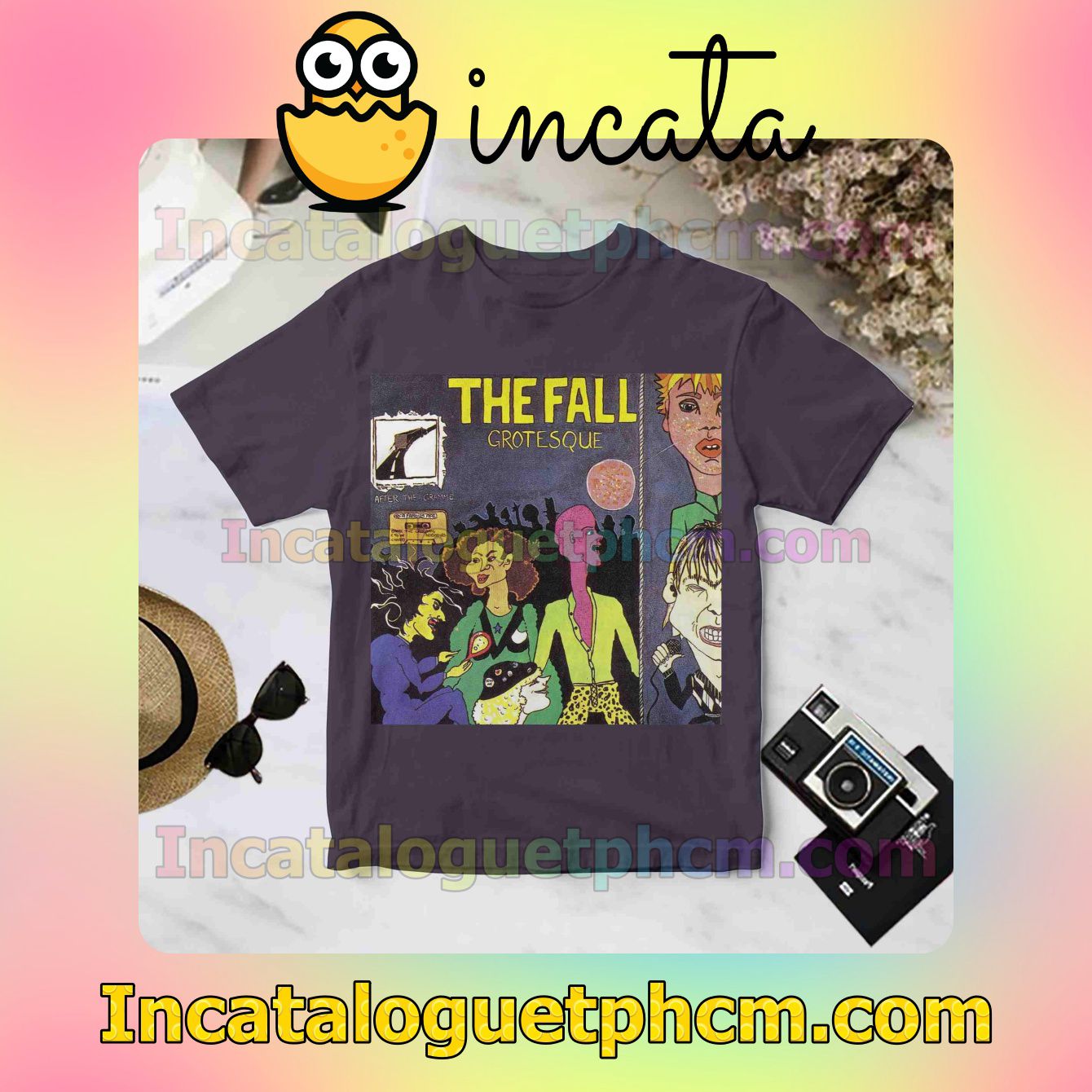 The Fall Grotesque Album Cover Style 2 For Fan Shirt