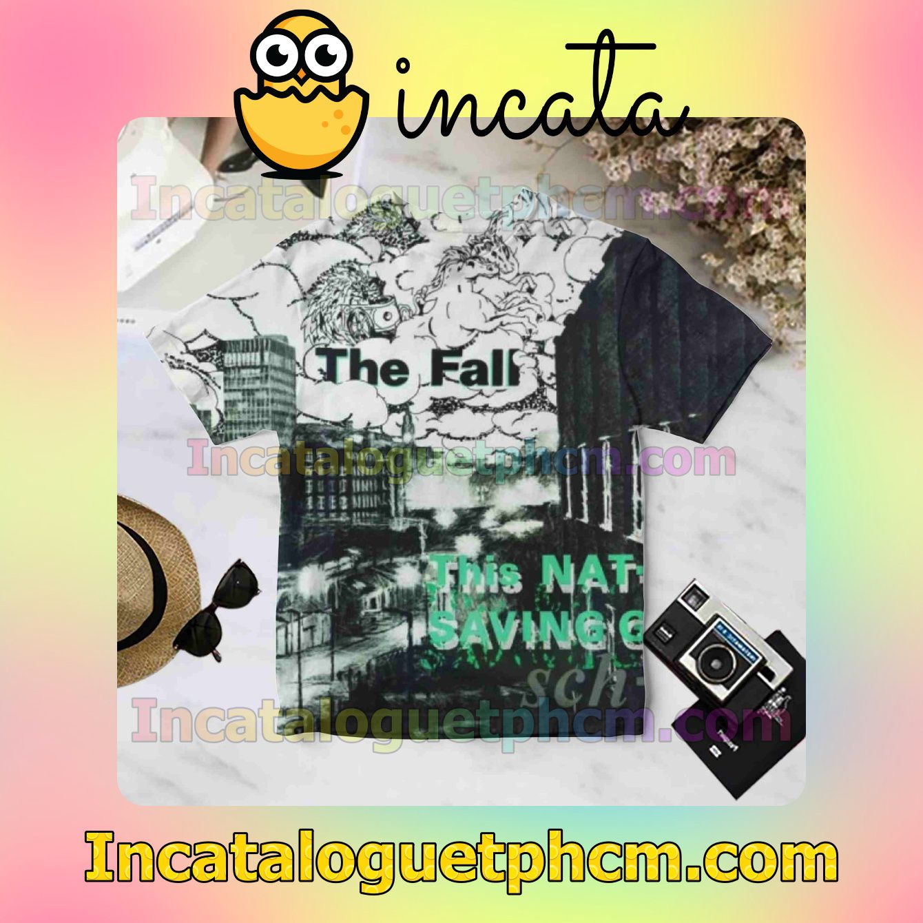 The Fall This Nation's Saving Grace Album Cover For Fan Shirt