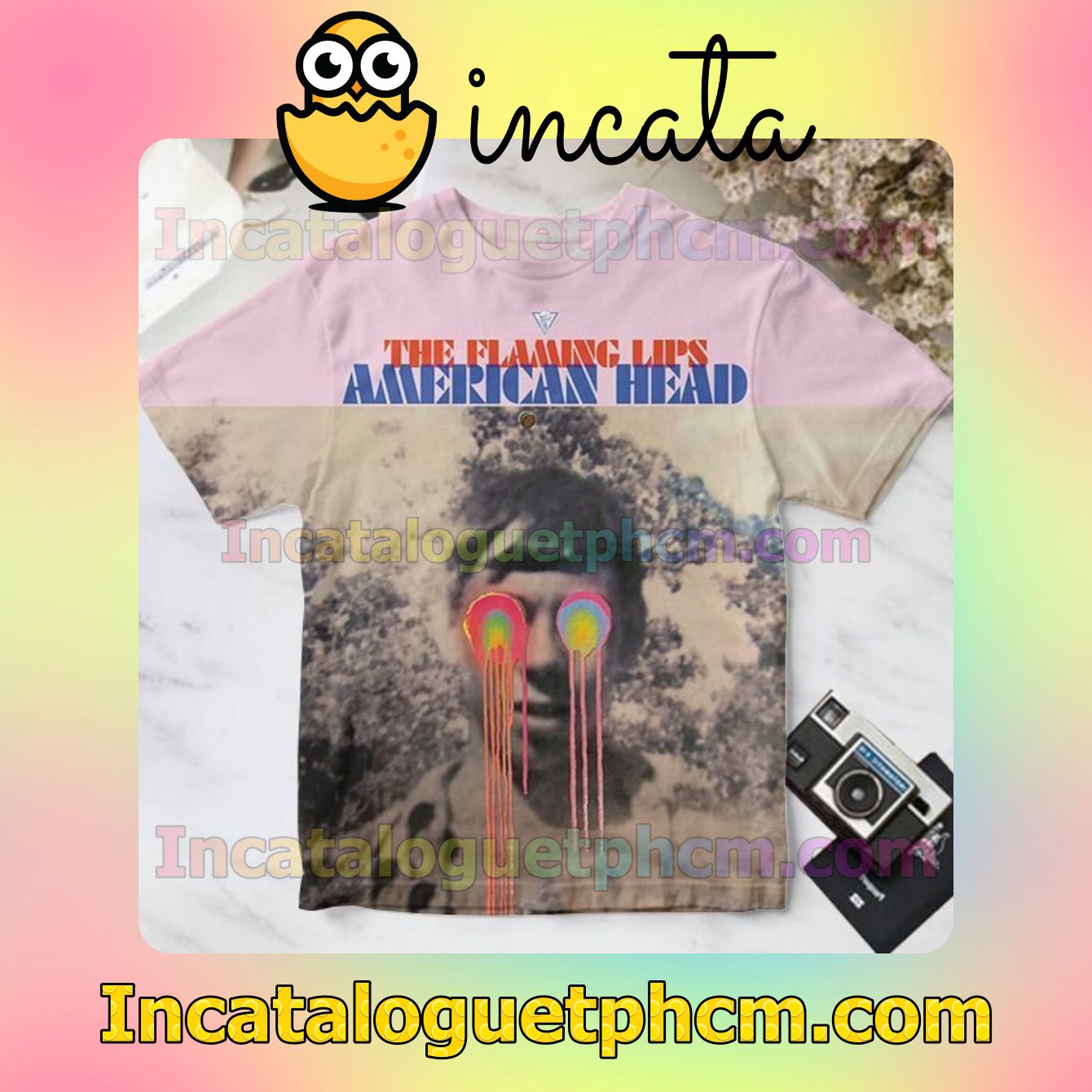 The Flaming Lips American Head Album Cover Personalized Shirt