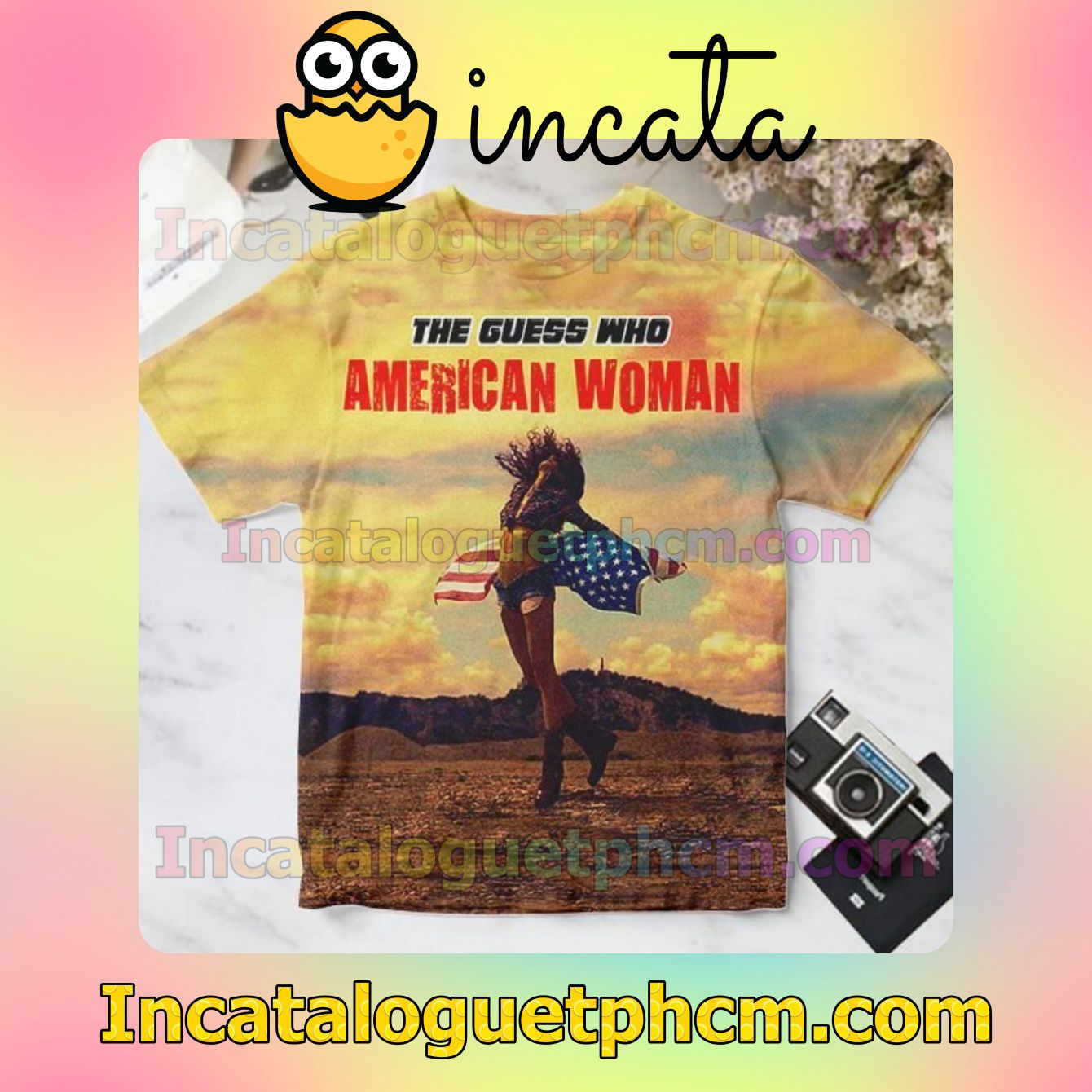 The Guess Who American Woman Live Album Cover Personalized Shirt