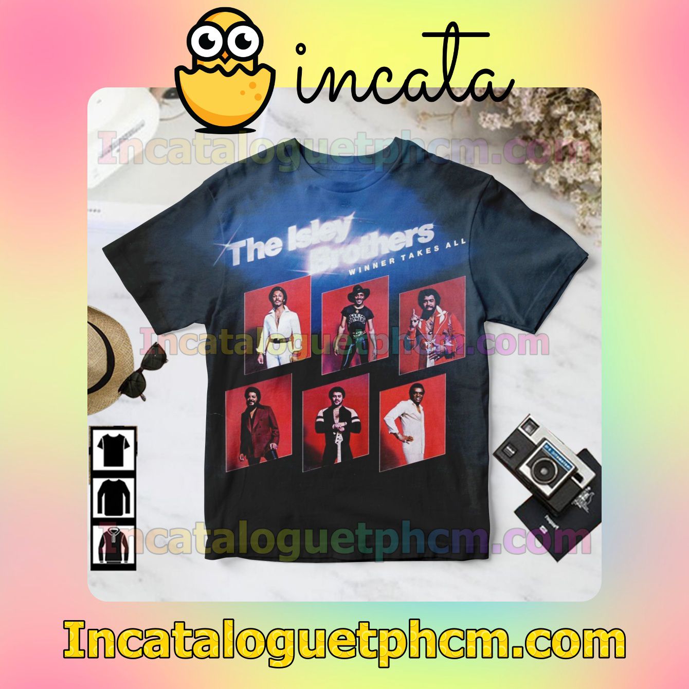 The Isley Brothers Winner Takes All Album Cover Gift Shirt