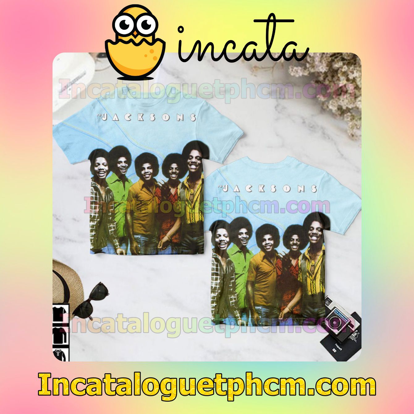 The Jacksons 1976 Album Cover Gift Shirt