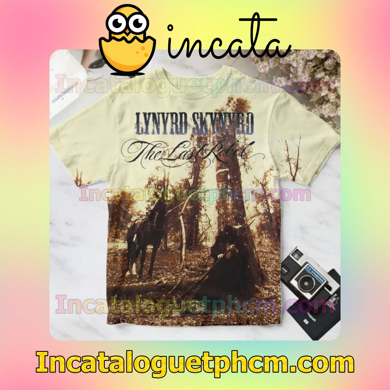 The Last Rebel Album Cover By Lynyrd Skynyrd Gift Shirt
