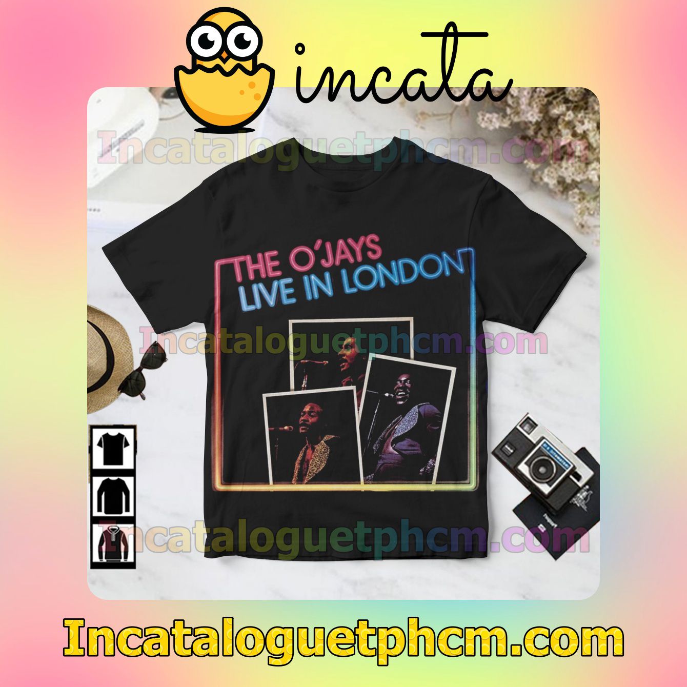 The O'jays Live In London Album Cover Gift Shirt