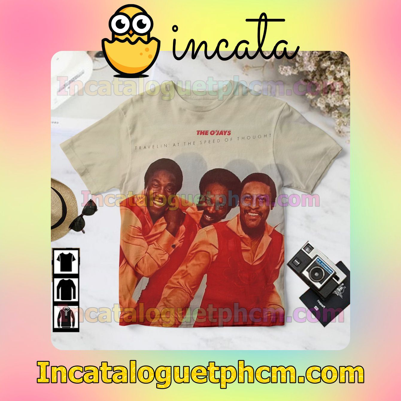 The O'jays Travelin' At The Speed Of Thought Album Cover Style 2 Gift Shirt