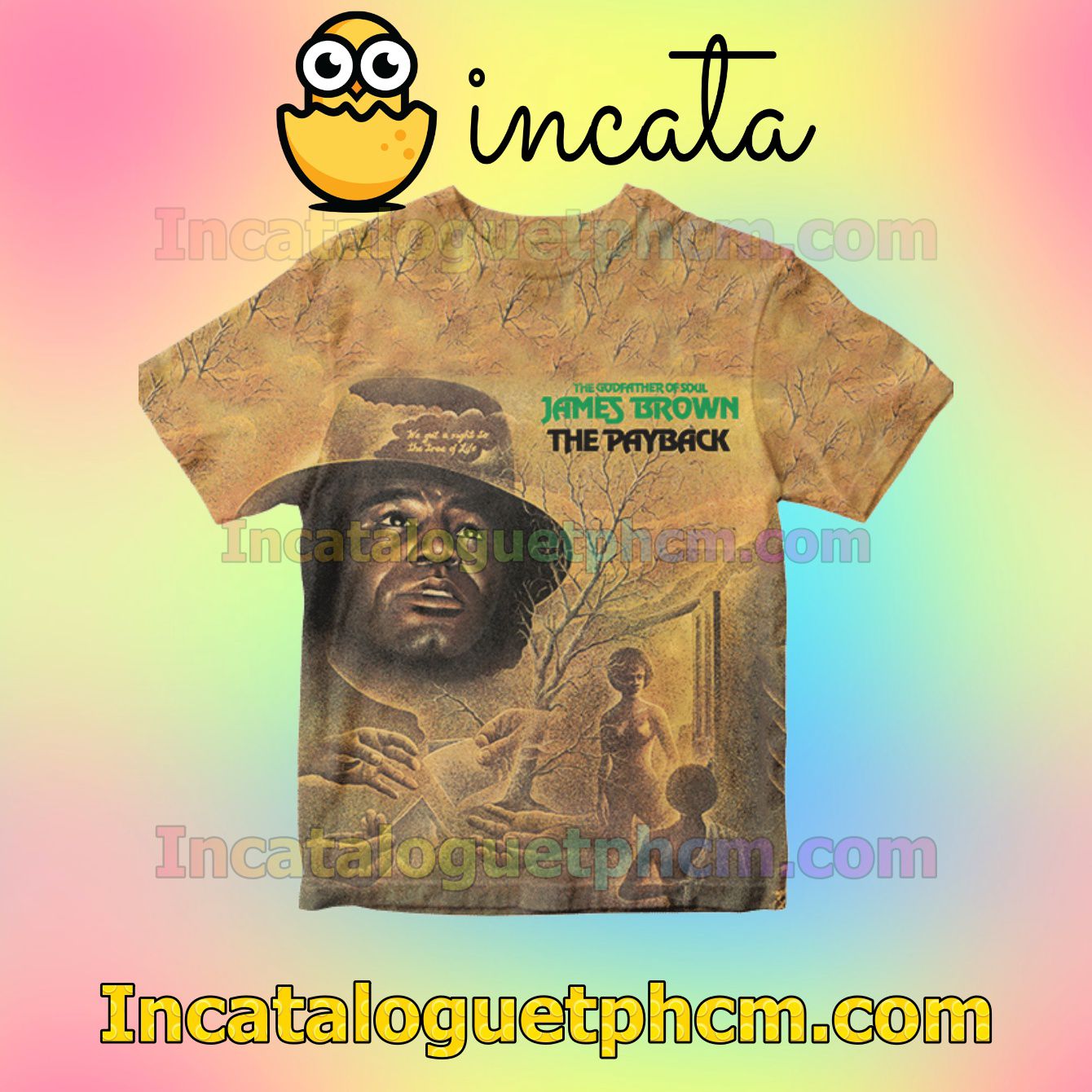 The Payback Album By James Brown Personalized Shirt